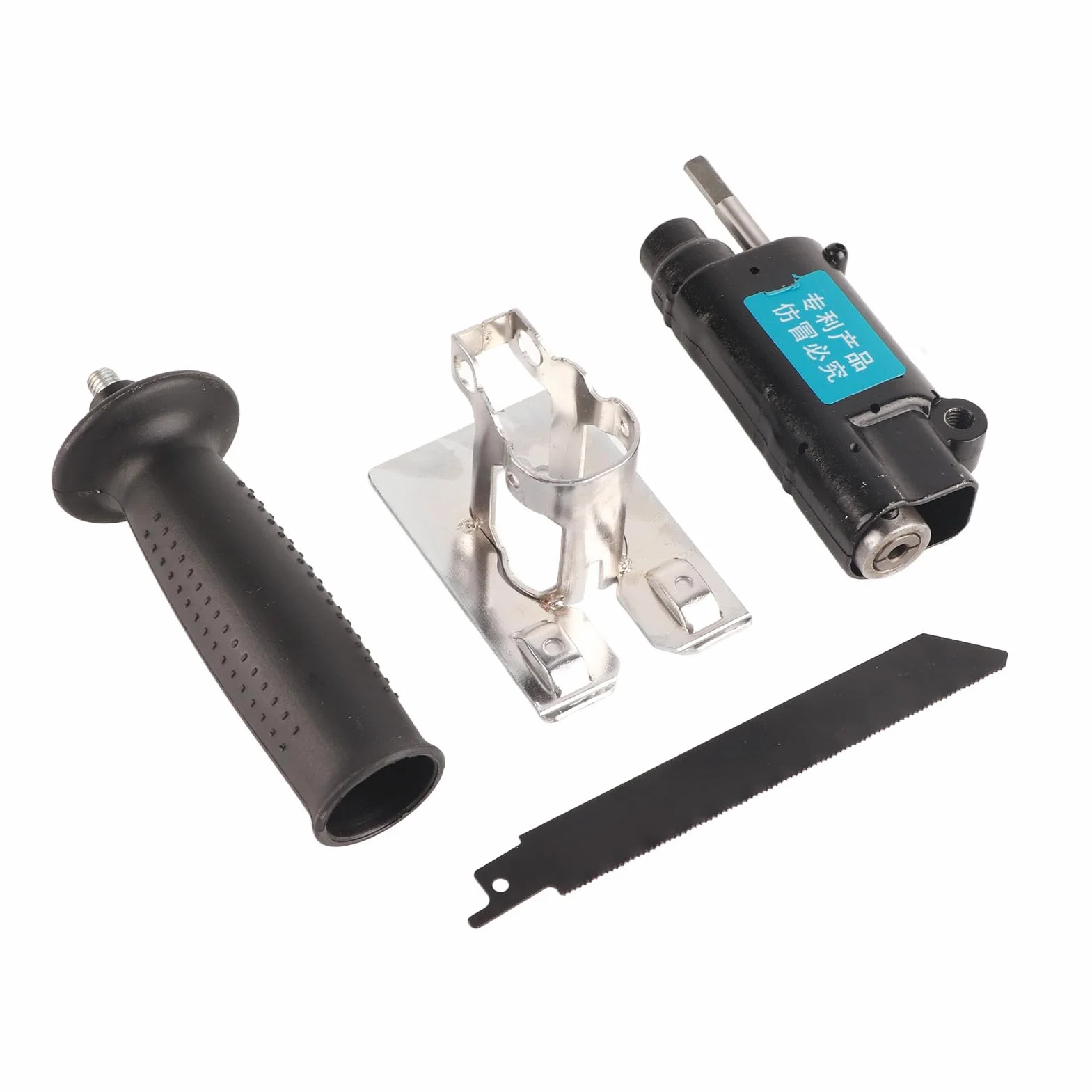 Adaptador De Sierra Recíproca Convertidor De Taladro Eléctrico A Sierra Herramienta De Corte Para Hojas De Sierra Recíproca (1 Unidad)