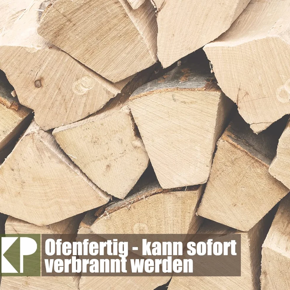 Leña Madera 25 cm para Estufa y Chimenea Brasero Parrilla Cesta de Fuego Troncos de Madera de Haya 30, 60 o 90 kg Kingpower, Cantidad:30 kg