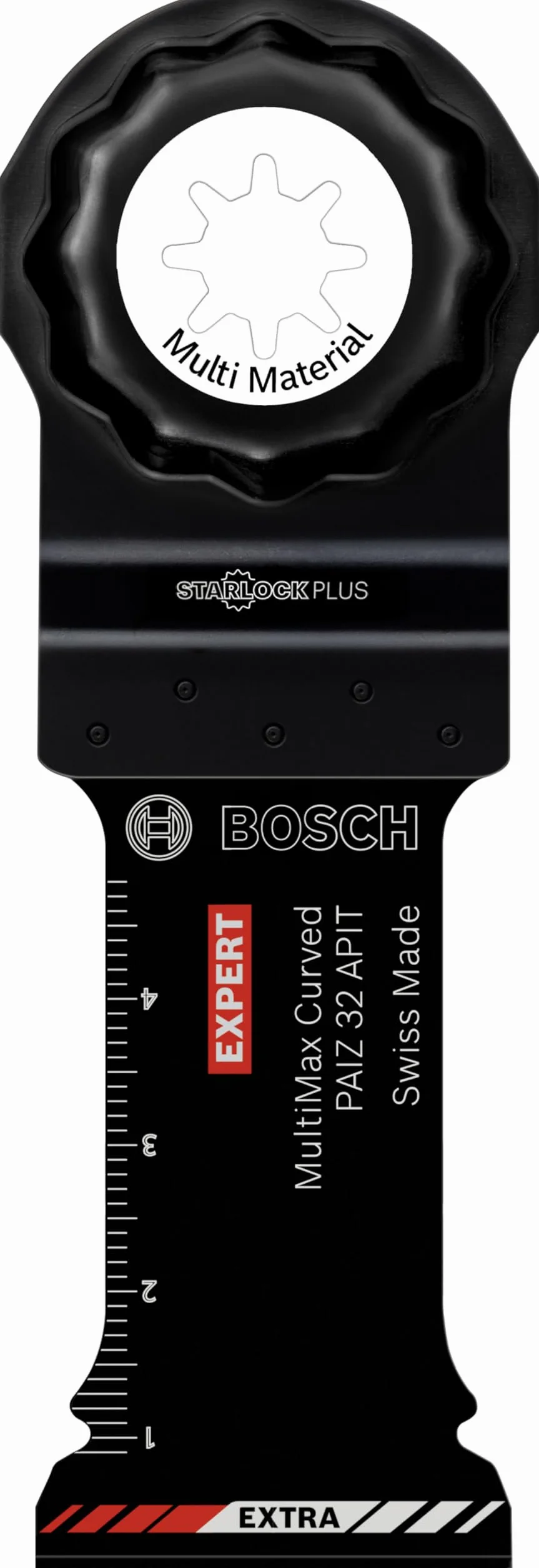 Bosch 1x Hoja de corte de inmersión EXPERT PAIZ 32 APIT MultiMax (para Láminas de acero inoxidable, Plásticos con fibra GFK, CFK, Anchura mm, Professional Accesorios Multiherramienta)