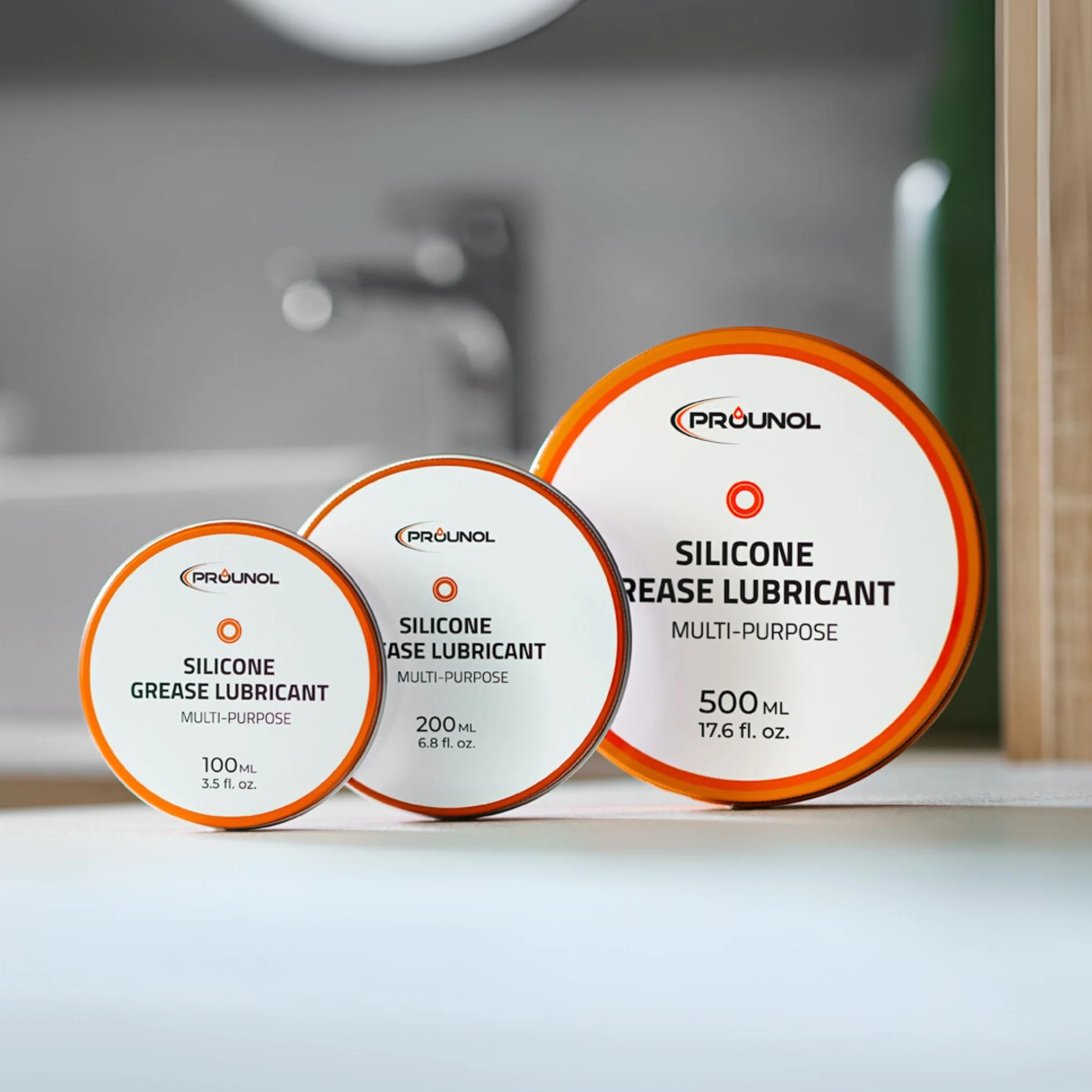 Prounol 100% Grasa de silicona, grasa dieléctrica de uso general, grasa de caucho HT impermeable (100 ml)