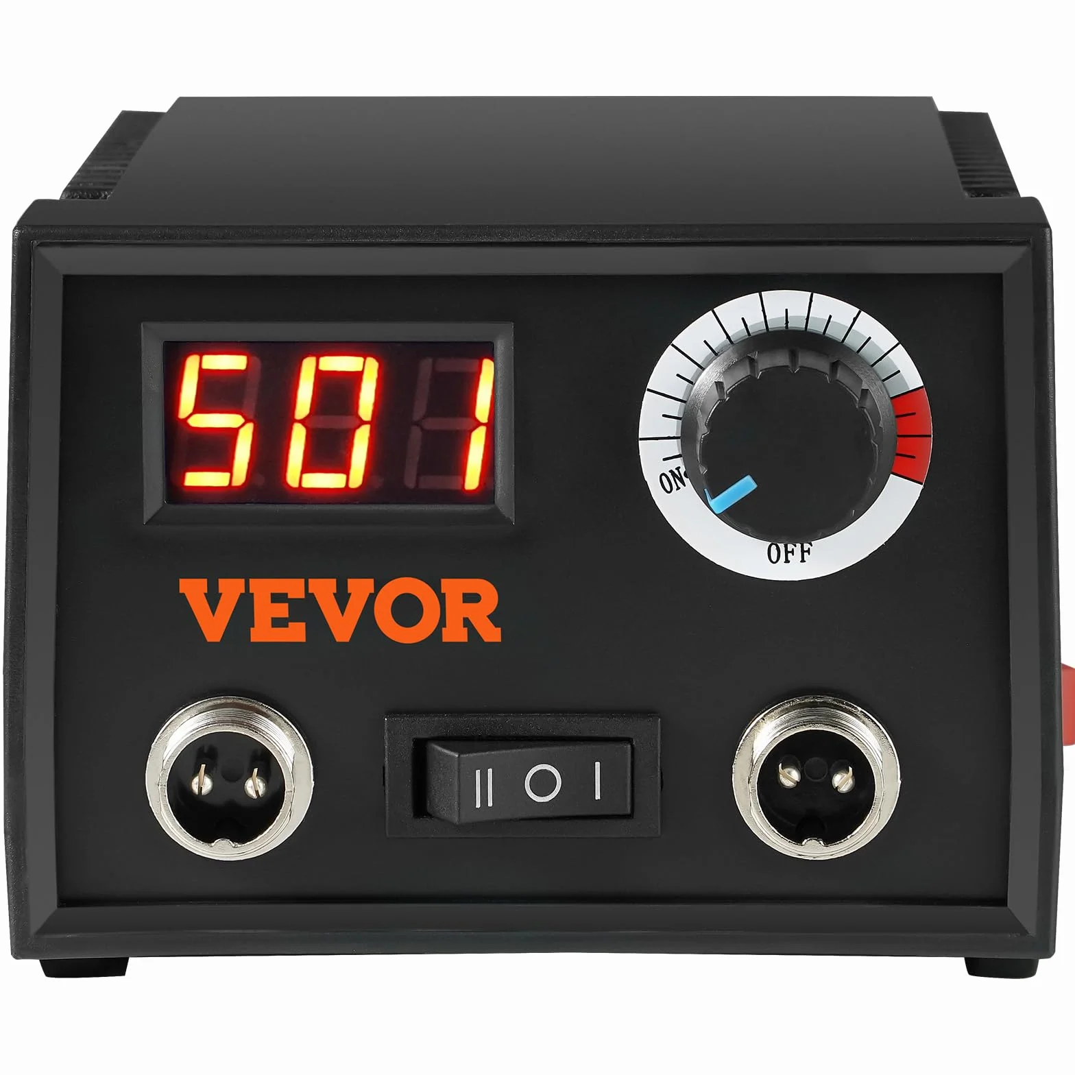 VEVOR Kit de Pirograbado de Madera 200~700°C Máquina de Pirograbado Profesional Ajustable Pantalla Digital con 2 Puertos 2 Bolígrafos 23 Puntas de Alambre de Metal para Madera, Cuero, Corcho, Calabaza