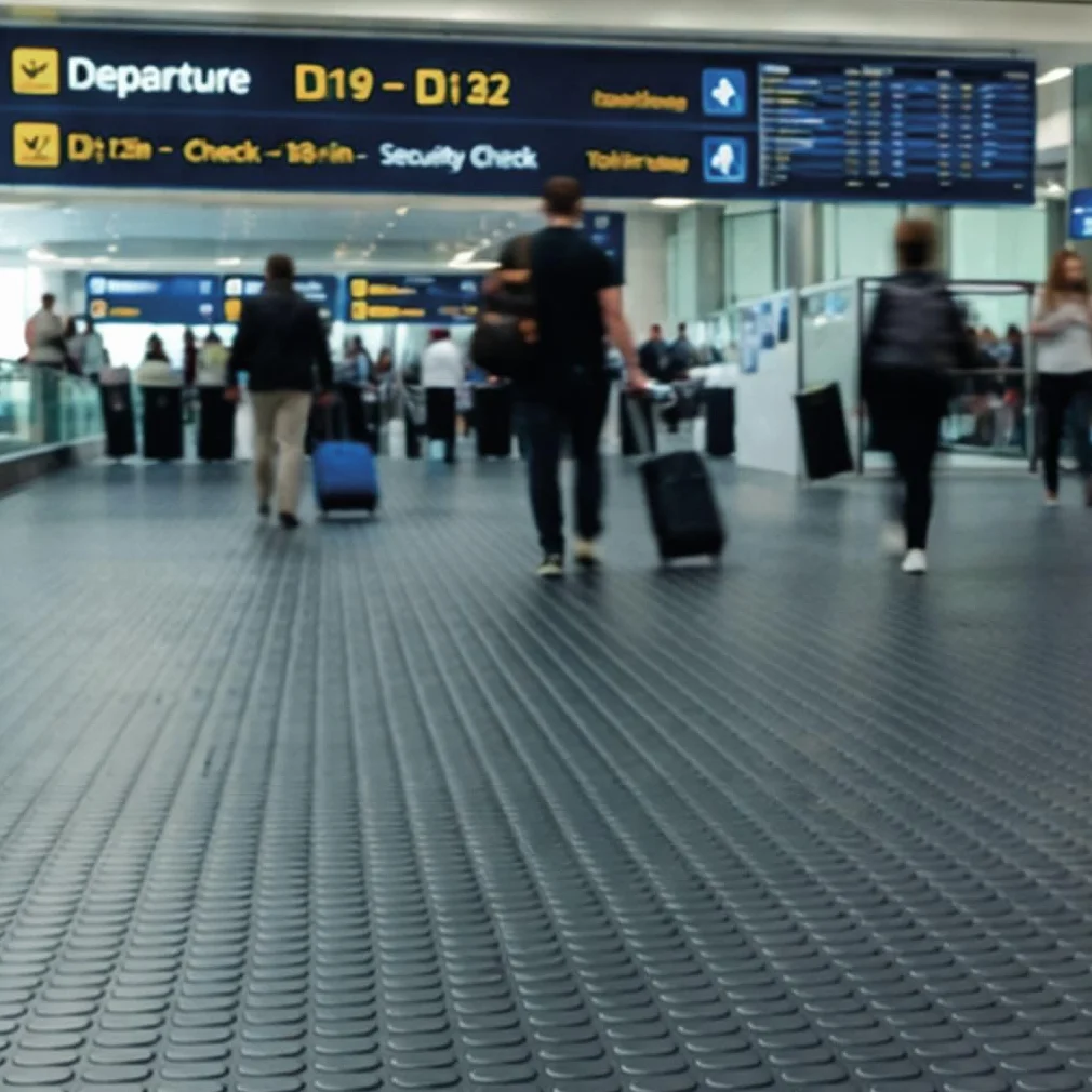 Pavimento Caucho Círculos Negro 1,50x15 m LESTARE | Suelo Goma Botones Antideslizante en Rollo 3 mm para Negocios, Industria y hogar