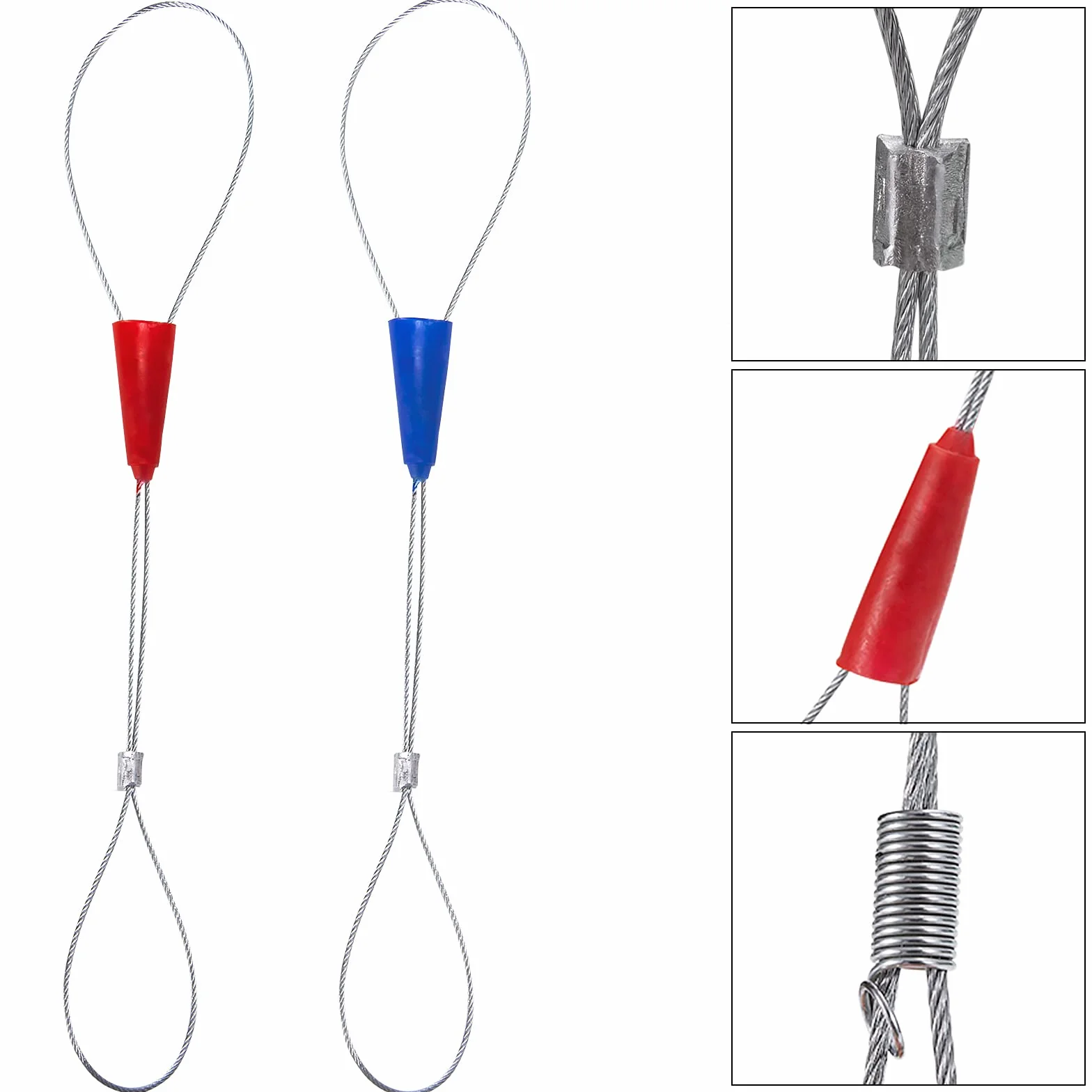 QIMEI-SHOP Guia Pasacables 10M Guía Pasacables Profesional Electricos Guia Cables de Poliéster con Muelle de Guía Diámetro 4.5mm para Colocación de Cables Verde