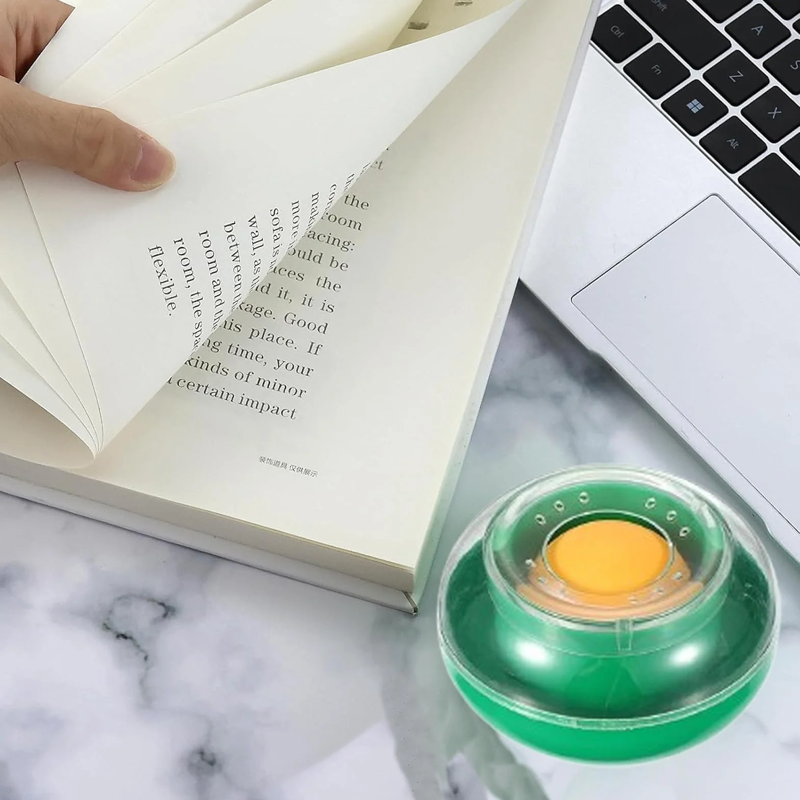 Humidificador de la Yema del Dedo 3 Piezas, Dispositivo para Mojar Dedos Plástico