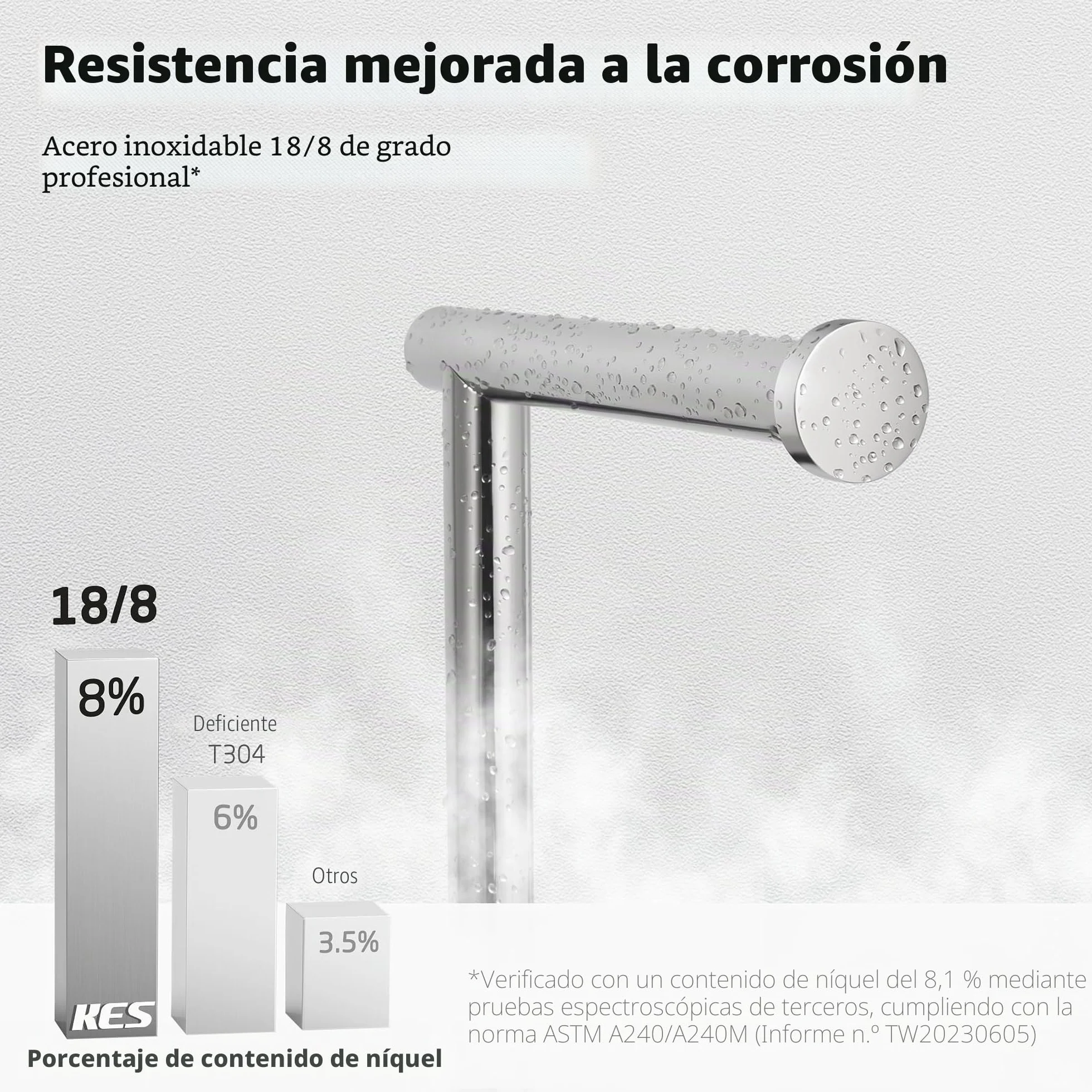 KES Portarollos Papel Higienico de Pie Portarrollos para Papel Higiénico con Base de Mármol Soporte de Papel Higienico Acero Inoxidable Acabado Cepillado, BPH284S1-2