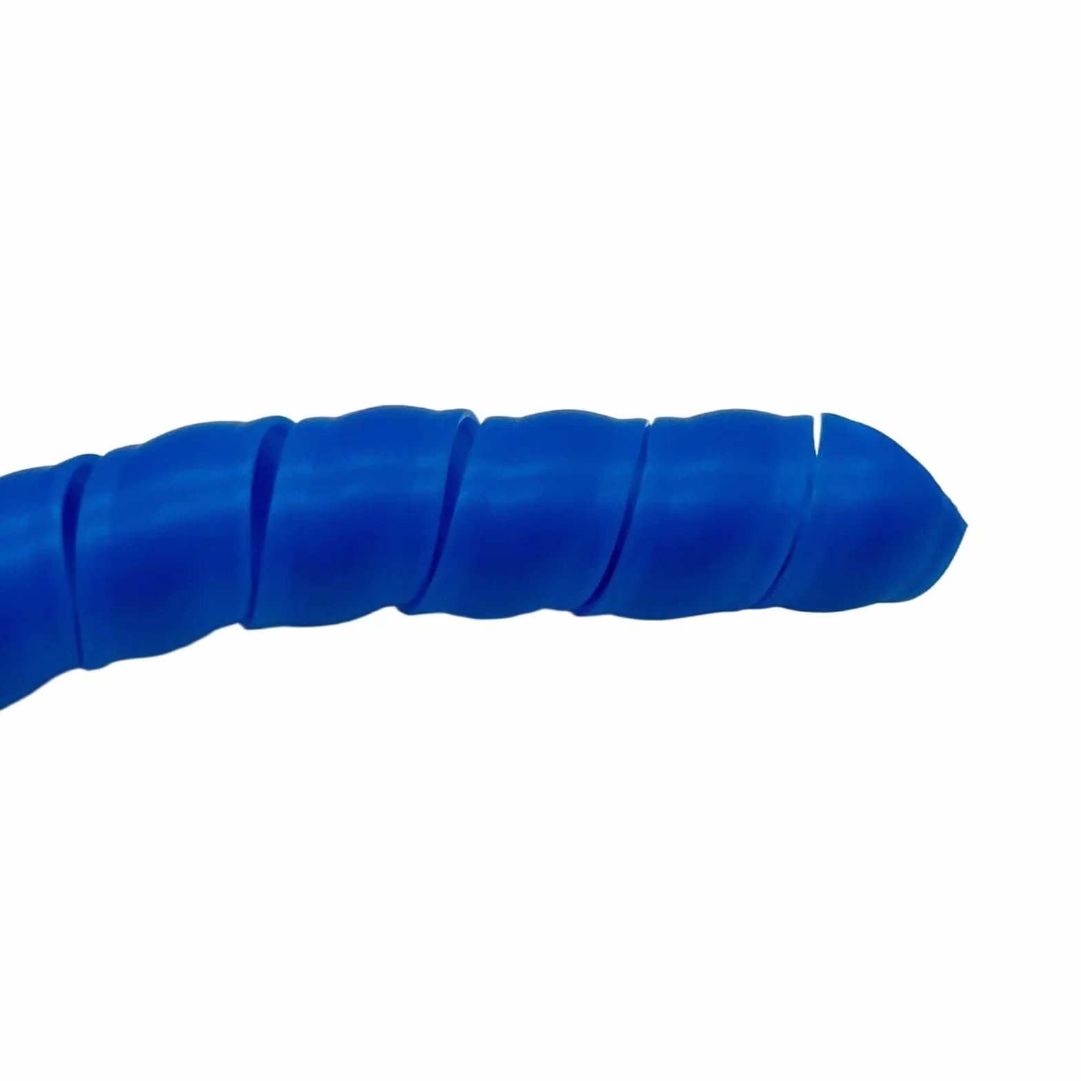 Protector de Manguera hidráulica Flexible de 5 Metros con Espiral for tuberías de Aceite Herramientas(Blue,ID 30mm)