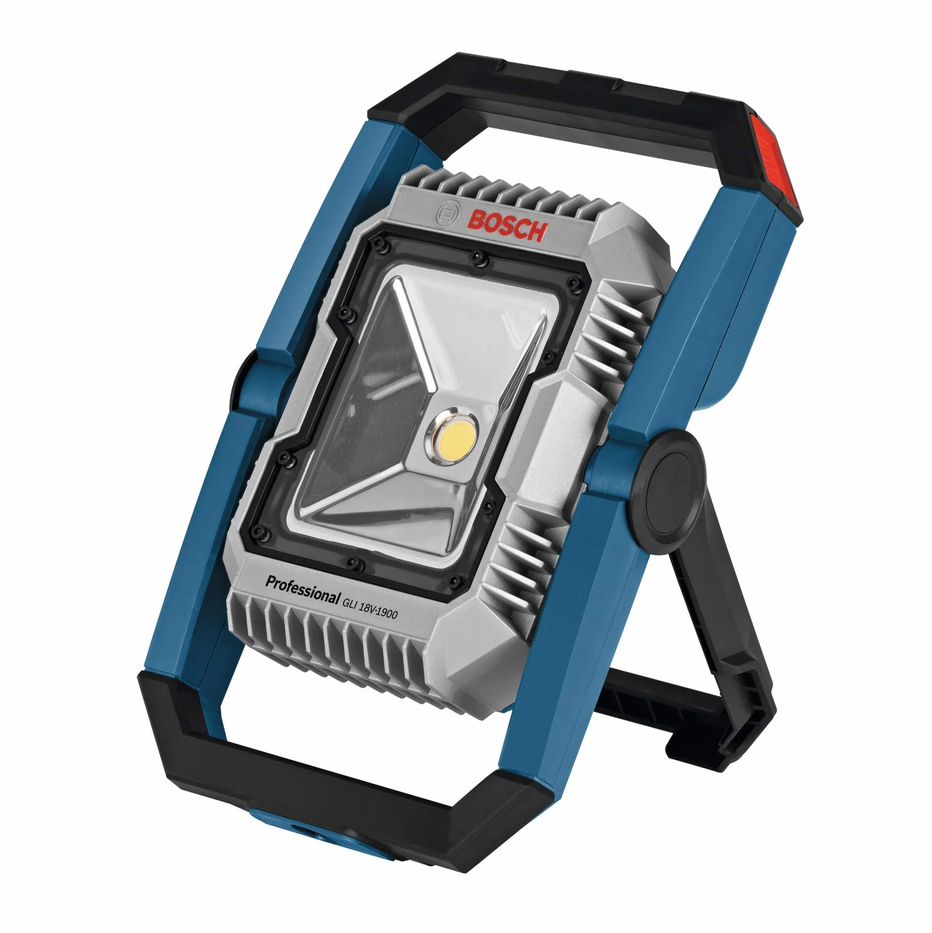 Bosch Professional 18V System linterna de obra LED a batería GLI 18V-1900 (brillo máx. 1900 lúmenes, sin batería/cargador)