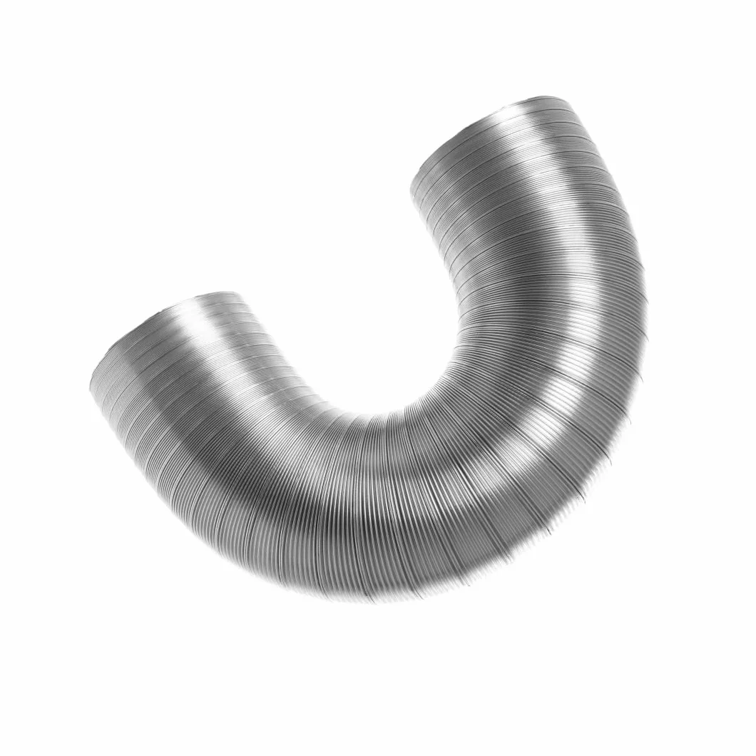 Tubo flexible de aluminio de 100 mm de longitud, 1,5 m, tubo flexible de aluminio, tubo de ventilación
