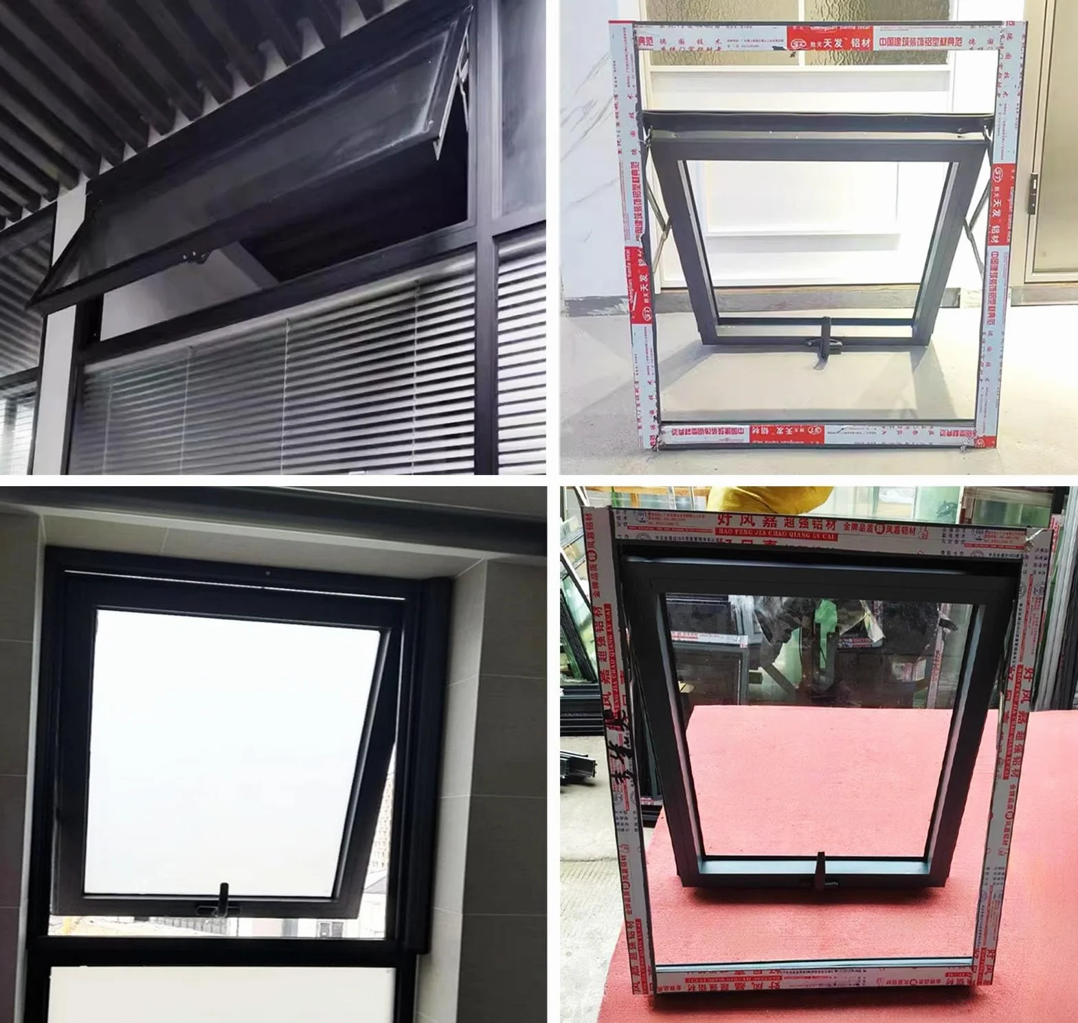 Ventanas Aluminio Ventana con Marco de Aluminio y Cerradura, 30x40 40x50 60x60 70x80 Cm Ventanas Aluminio de Sustitución para Casas Mobil Home, Vidrio Templado Transparente Ventanas(WxH30x40cm)