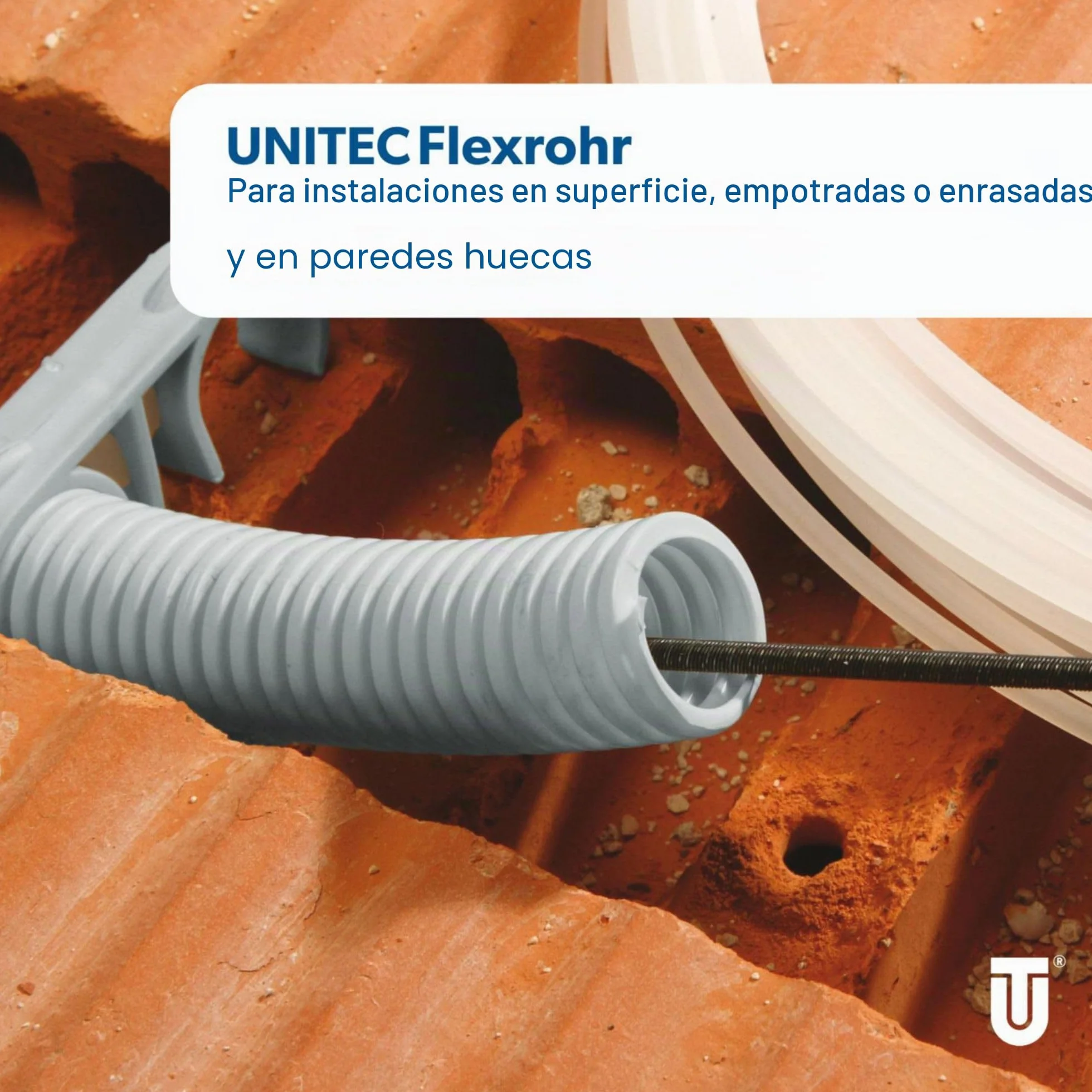 Unitec 407011 - Tubo para cableado eléctrico