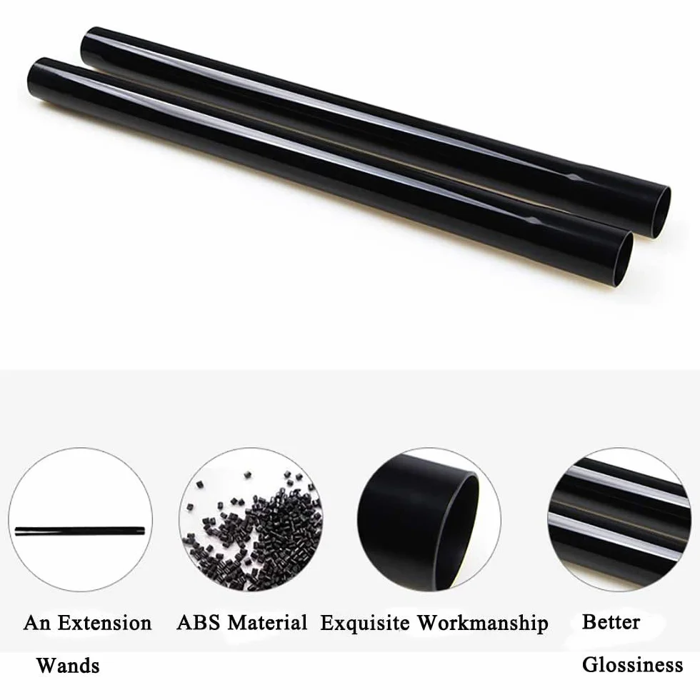 Ghulumn - Varillas universales para aspiradoras manuales, 32 mm de diámetro interior, tubo de plástico, 2 unidades