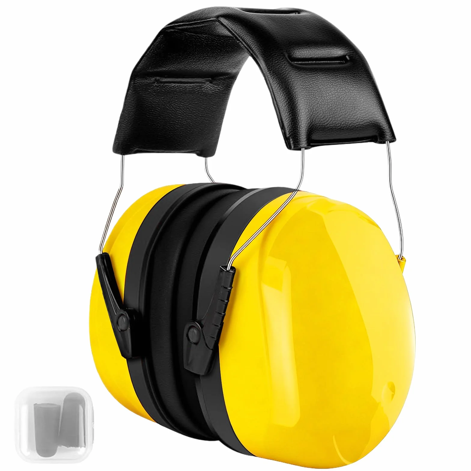Flintronic Casco Antiruido SNR 28 dB Ajustable Protectores Auditivos