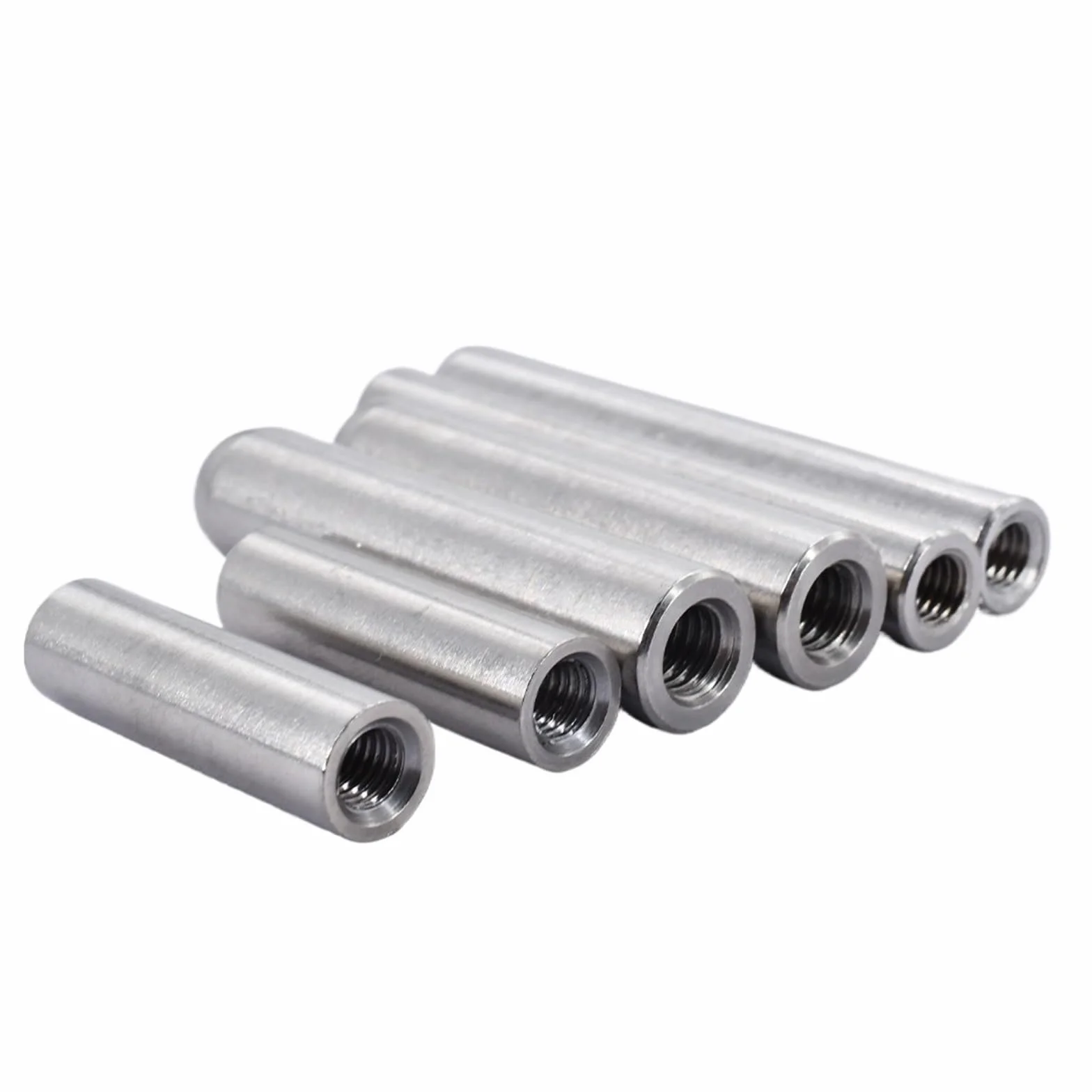 Pasadores cilíndricos con Rosca Interior M3 M4 M5 M6 304 Rosca Interna de Acero Inoxidable Cabeza Redonda Pasador cilíndrico Pasador Hueco Diente Interno Perforado(M4 (OD 6mm,25mm (30Pcs))