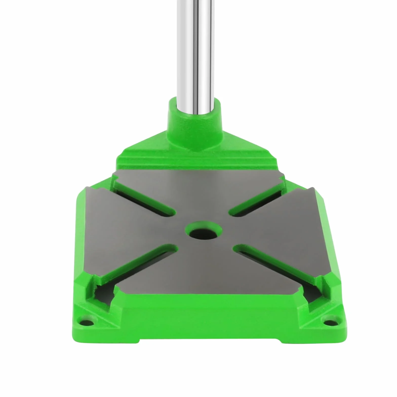 Soporte de perforación giratorio de 90° para taladradora - Banco de trabajo multifuncional con diámetro de collar de 38-43 mm | Incluye 3 cabezas de plástico (diámetro interior: 38-42 mm, 40 mm, 27 mm