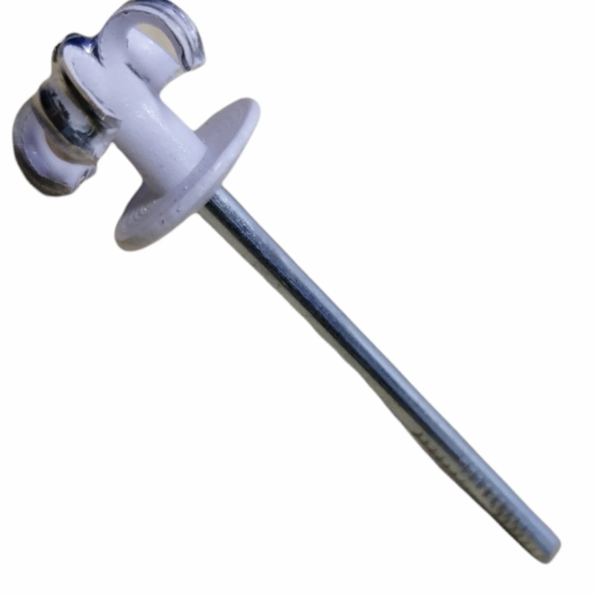 250x Remaches de Flor Ala Ancha Blancos 4,8 x 18 mm – Remaches Ciegos Cabeza Grande para Chapa, Plástico y Matrículas – Remaches Pop Automoción y Carrocería