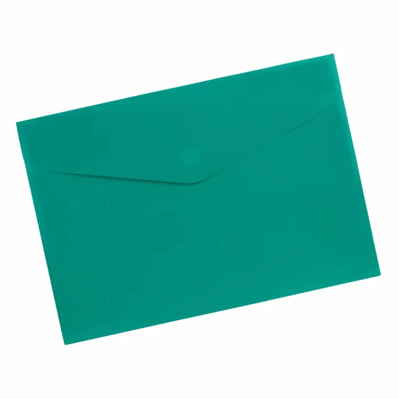 Factis Carpeta tipo sobre (cierre velcro) verde FACTIS, 12CBVGR