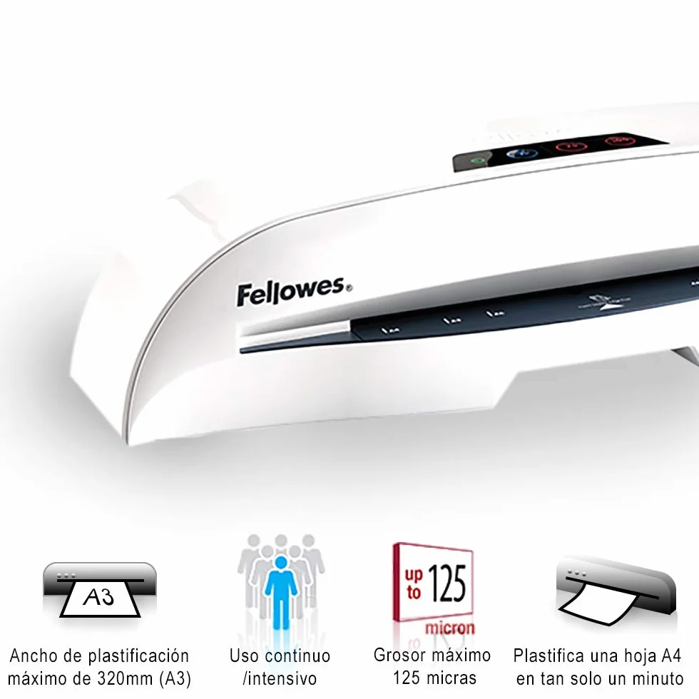 Fellowes Cosmic 2 A3 - Plastificadora de documentos, uso moderado, blanco