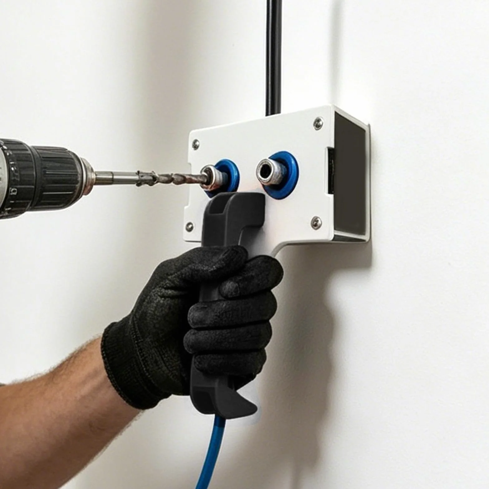 Tiracables | Herramienta Guía Accionada Por Taladro Electricista | Tirador De Cables Para Cableado A Través De Pared | Para Proyectos De Cableado Industrial E Hidroeléctrico Tuberías Metálicas