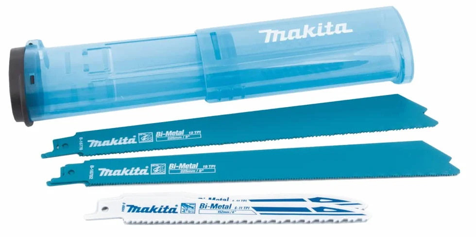 Estuche de sierras de sable Makita B-44448 6 unidades.