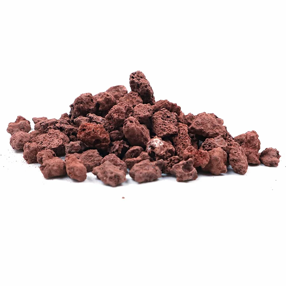 Gránulos de Roca de Lava 240g 3-5 mm para Cuencos de Fuego, Fogatas, Chimeneas