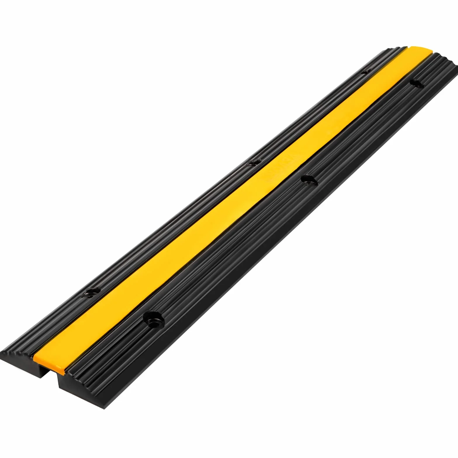 VEVOR Protector de Cables para Suelo Carga de 8164 kg Pasacables Suelo 102 x 15,5 x 3 cm Canaleta Cables Suelo el Reductor de Velocidad para Protección de Cables Eléctricos