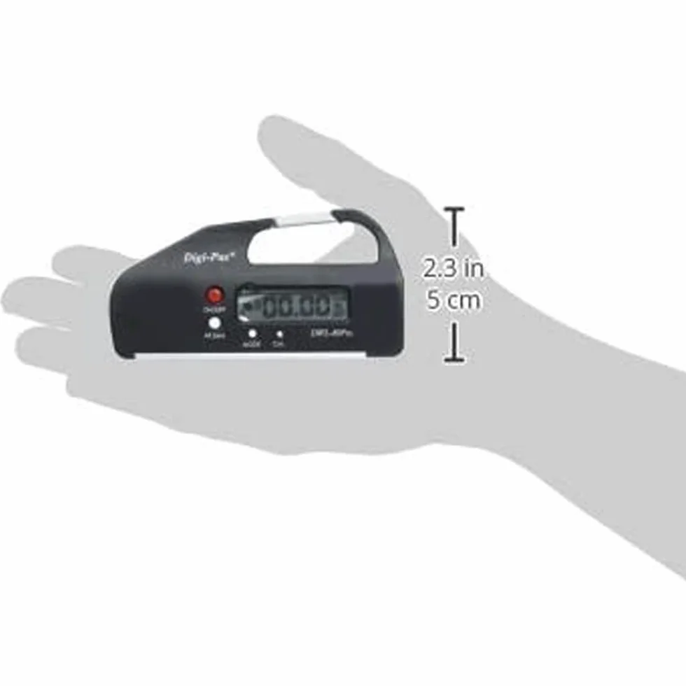 Digi-Pas DWL 80 Pro - DWL80Pro BOLSILLO nivel electrónico (10,7 cm / 0,05? Solución R)