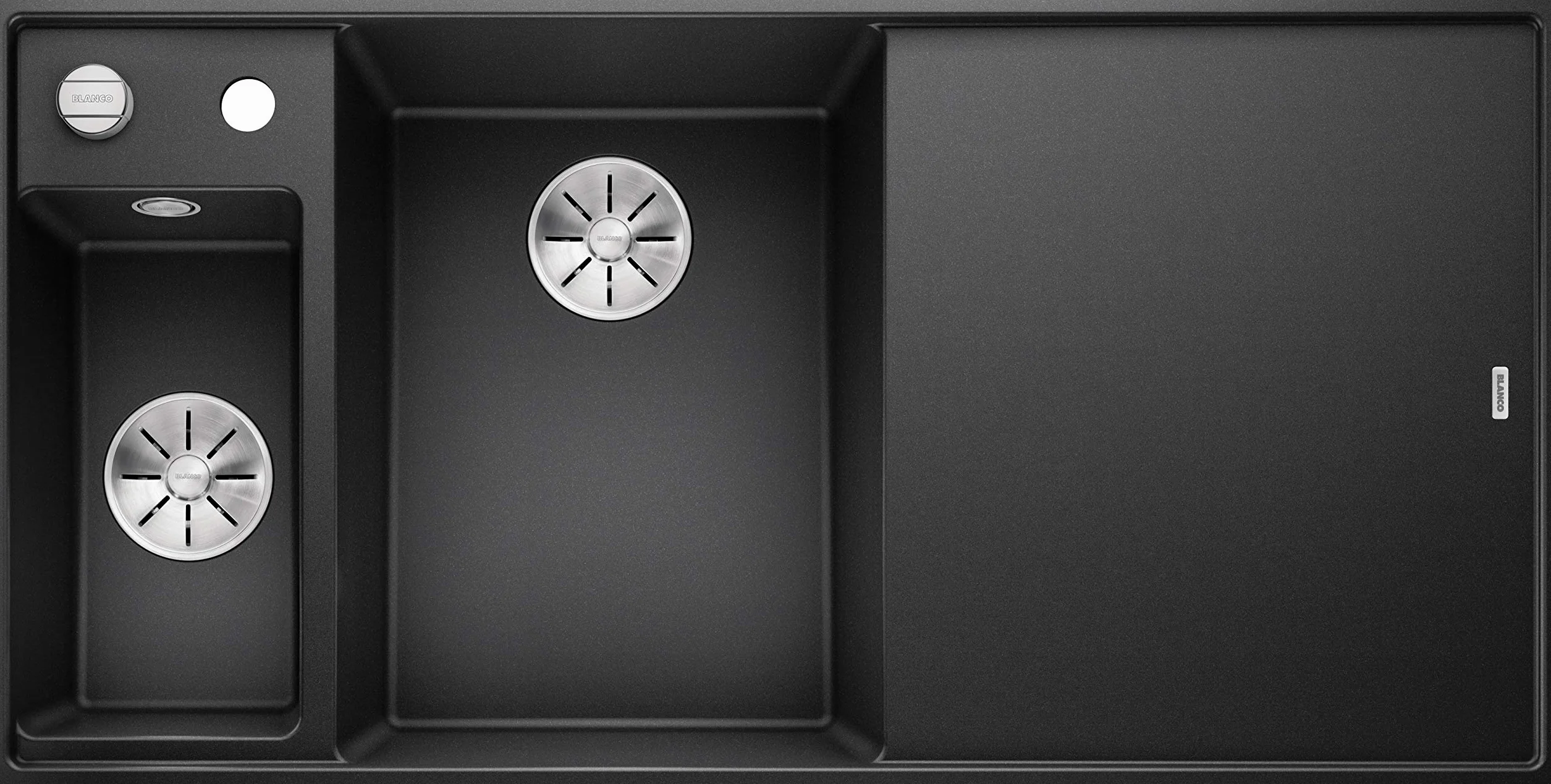 Blanco 524669 | Fregadero de cocina de granito AXIA III 6 S-F | Color : Antracita