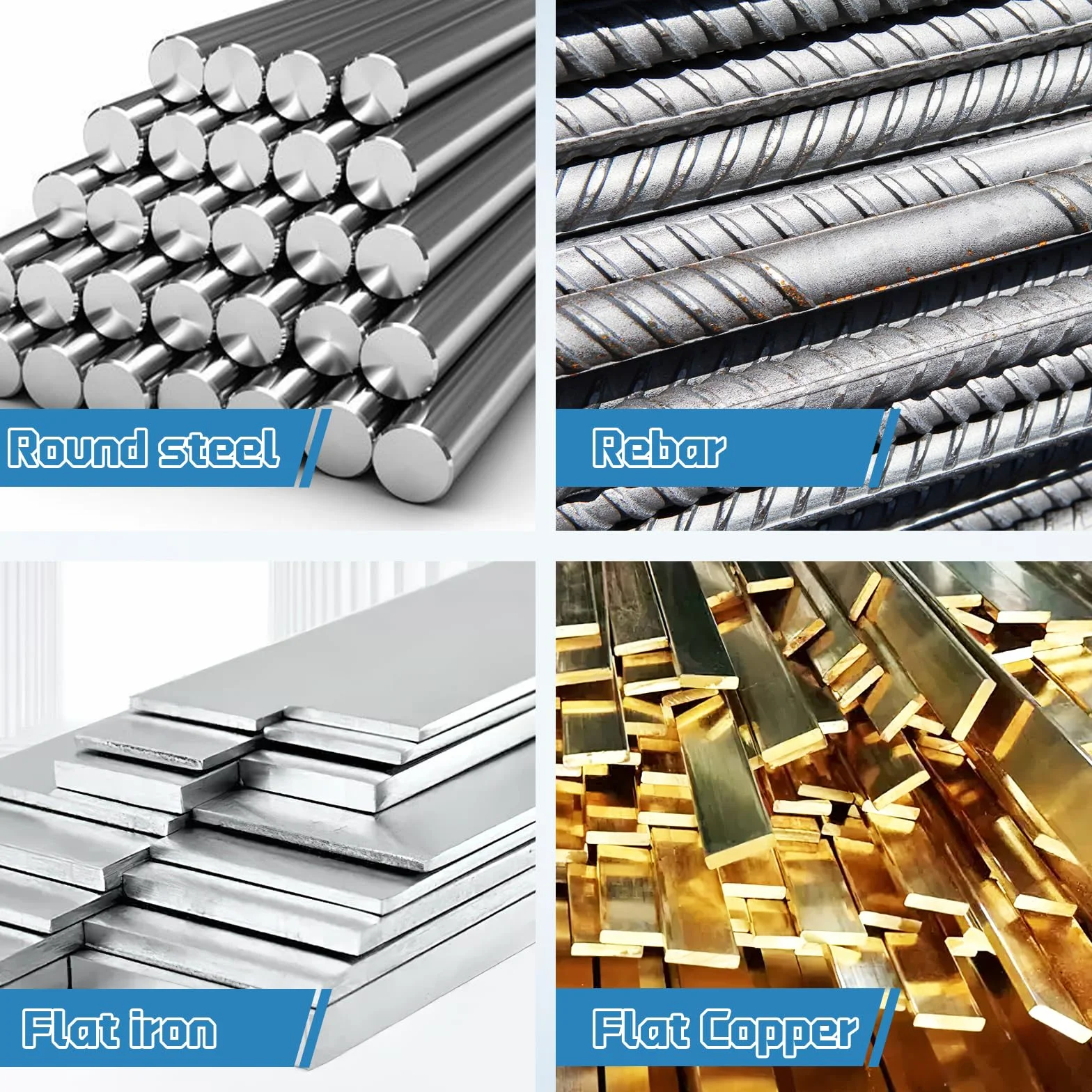MXBAOHENG Dobladora Manual de Barra de Acero de 1-16 mm Doble Partición Dobladora Hierro Herramientas de Barra de Refuerzo de Mano de Metal para refuerzo de acero redondo, hierro plano y otros metales