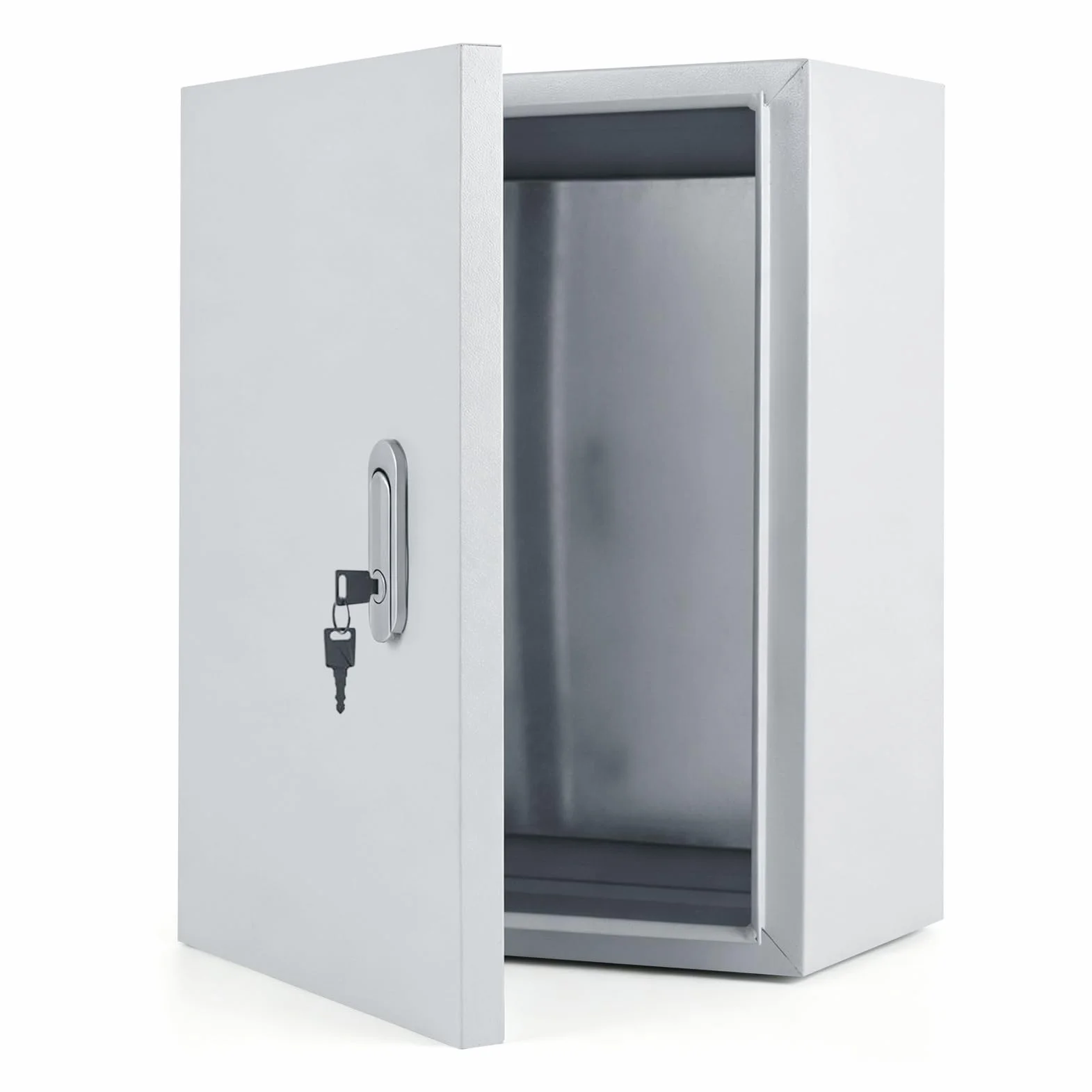 Caja de distribución resistente a la intemperie IP55, caja de conexiones con llave para exteriores