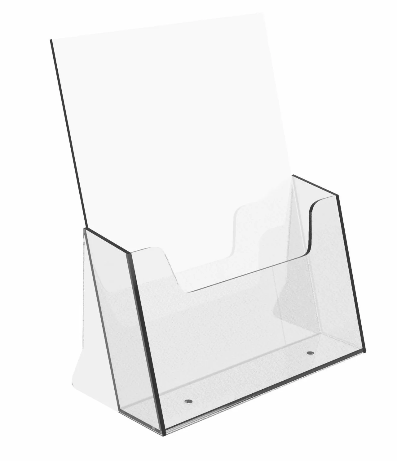 OPUS 2 Soporte para folletos Plástico sólido A5