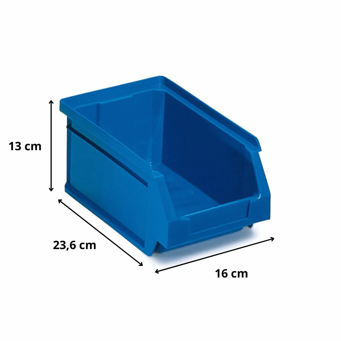 Tayg Pack 15 Gavetas de Plastico Apilables Organizador de Tornillos nº52 23,6x16x13 cm