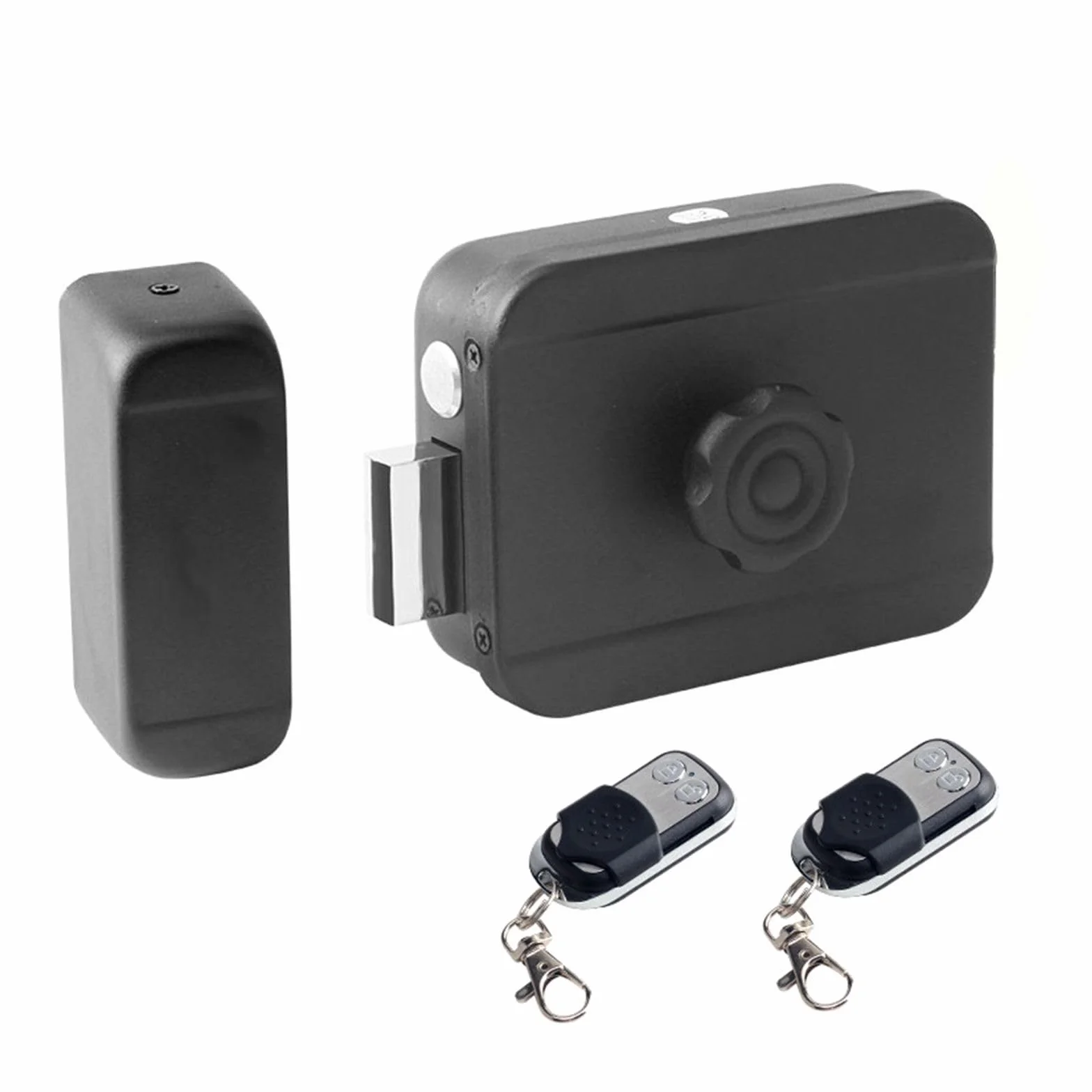 Cerradura de puerta electrónica invisible inteligente cerradura de puerta de seguridad para el hogar cerradura de puerta de control remoto