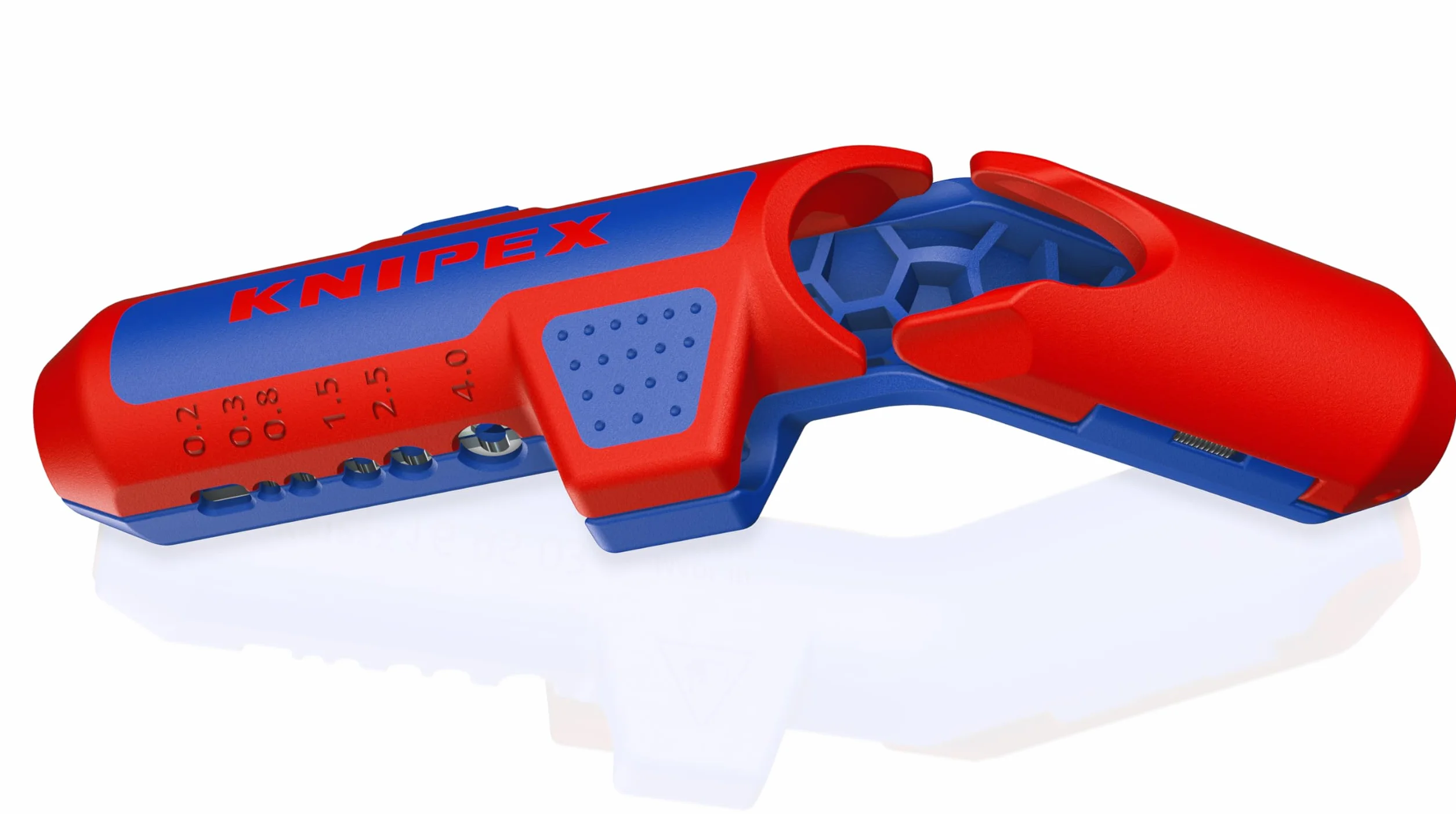 KNIPEX ErgoStrip PV pelacables para cables fotovoltaicos 135 mm, 16 95 03 SB