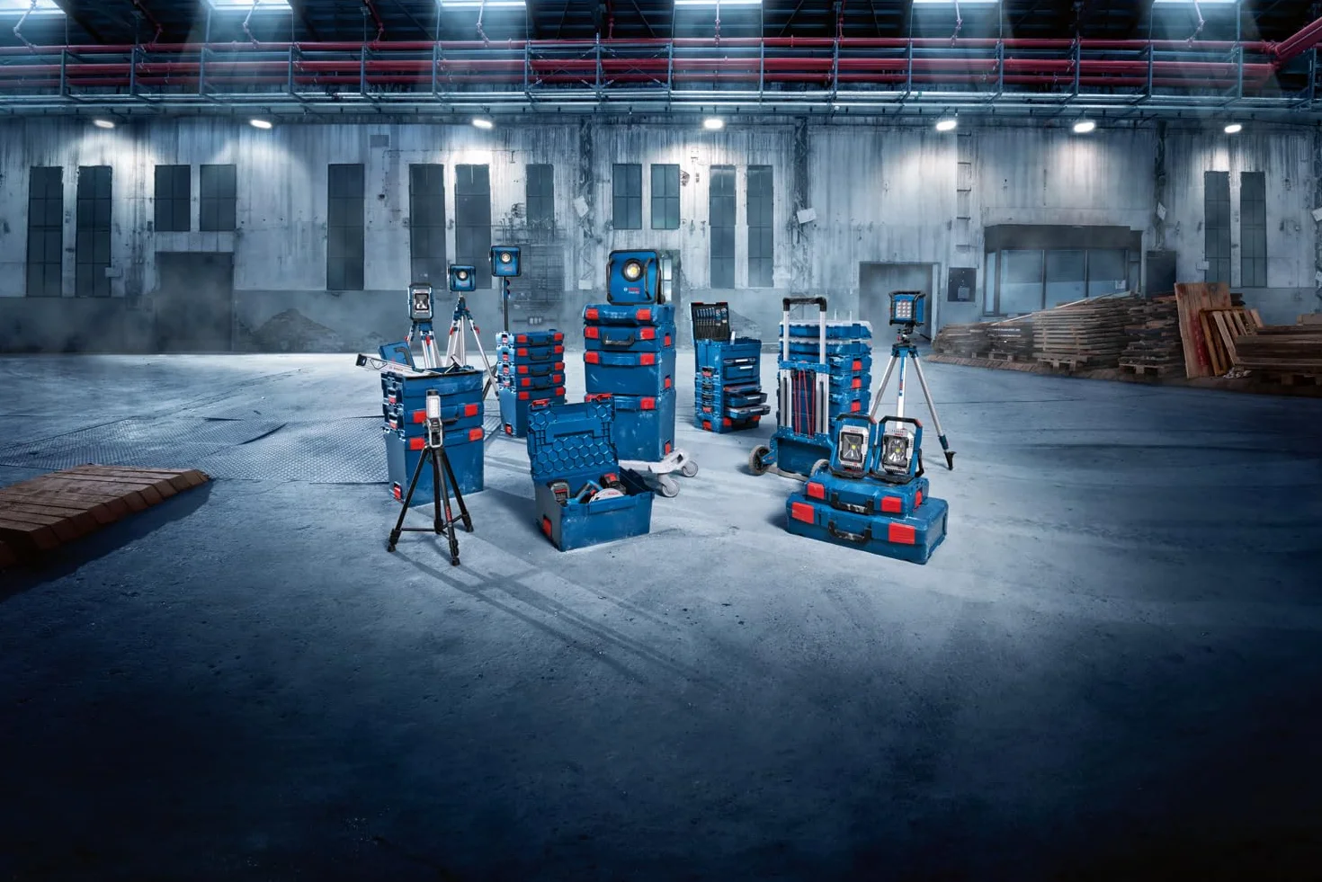 Bosch Professional sistema de maletín de transporte L-BOXX (capacidad carga superior hasta 100 kg, capacidad carga en caja hasta 25 kg, fuerza tensado 50 kg, material: plástico ABS, plástico PA6)