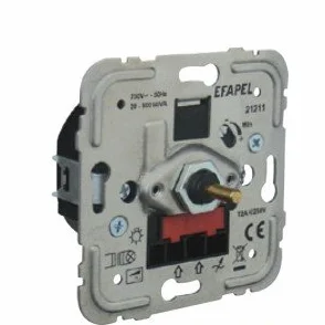 Efapel mec-21 - Regulador conmutador luz rotativo ferromagnetico 500va r,l mec21