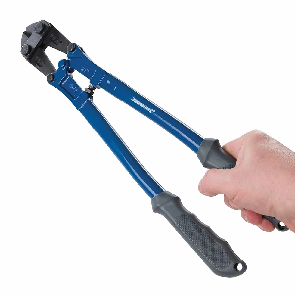 Silverline Tools CT21 Cortabulones, 450 mm Longitud, 6 mm Boca, Azul