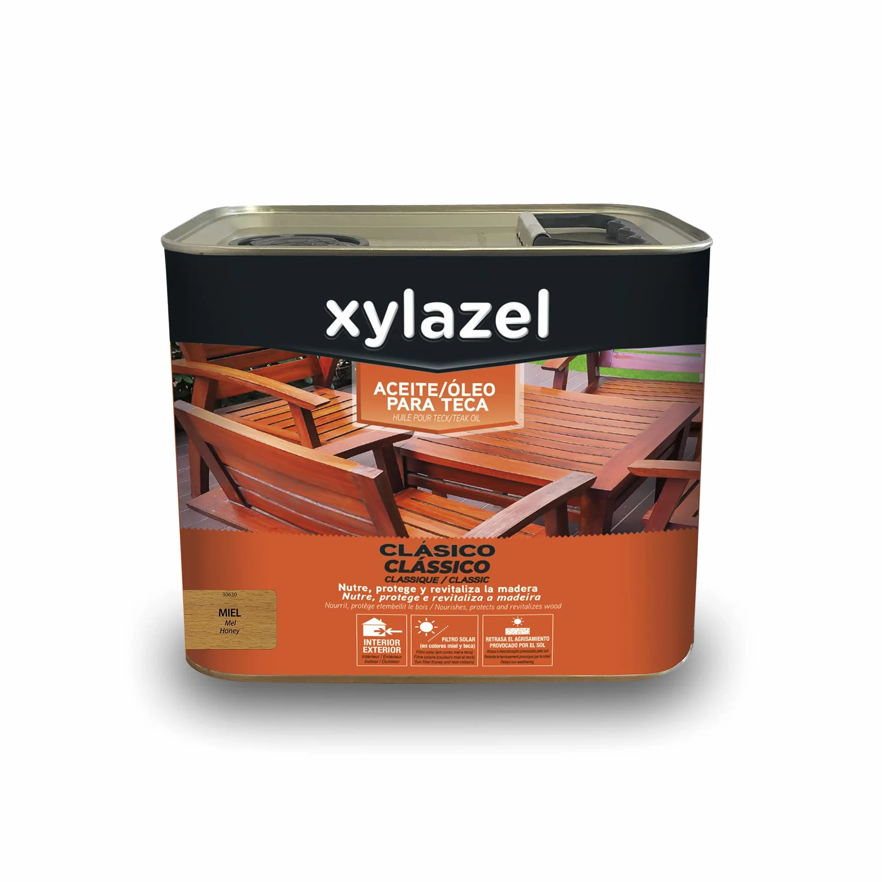 Xylazel Aceite para Teca Miel 2,5 L