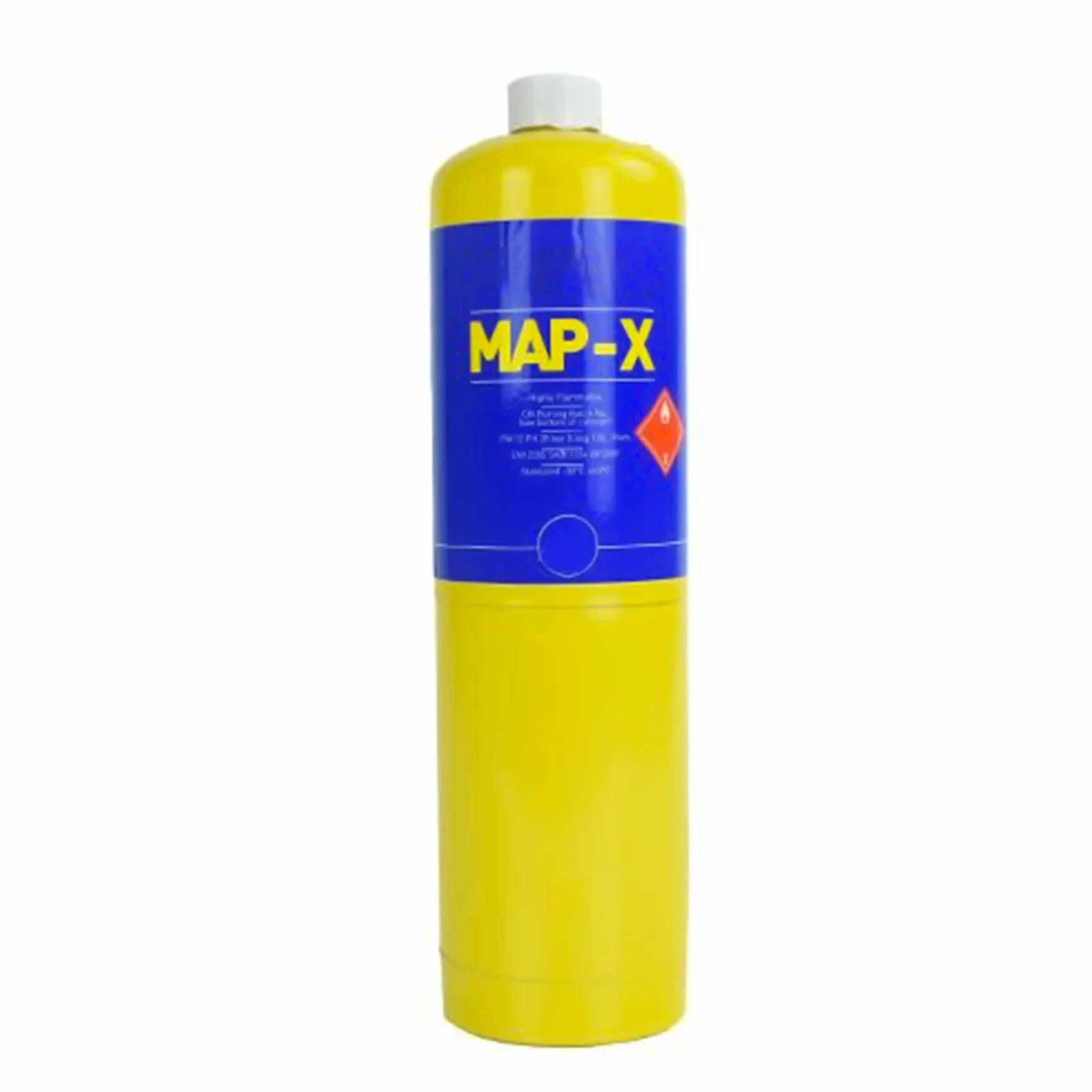Dapetz Mapp Pro - Antorcha de gas y 2 cartuchos de gas para soldadura, soldadura fuerte, descongelación, tratamiento térmico, mecánicos, quemador de chorro, cilindro, cartucho de botella amarillo