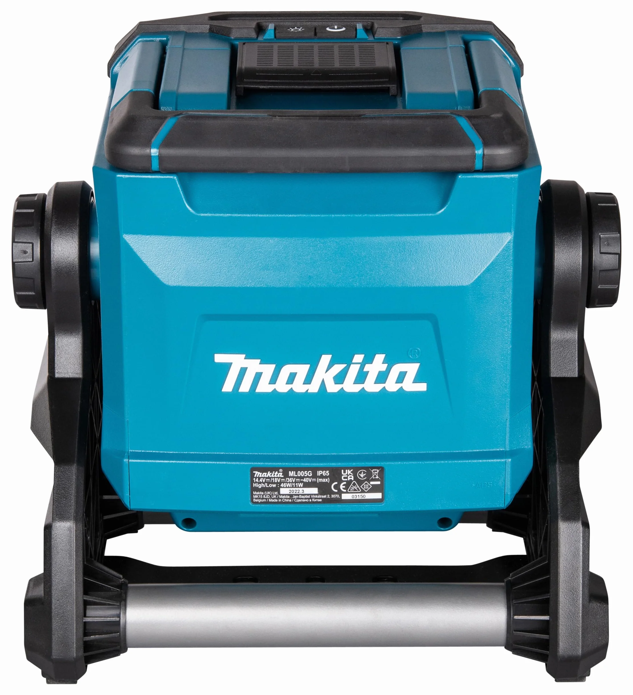 Makita ML005G 40V Max Li-on XGT Luz de trabajo inalámbrica - Baterías y cargador no incluidos