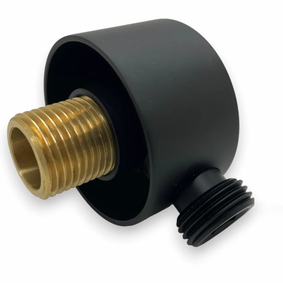 VoKs Codo de conexión de pared latón 1/2 pulgadas conector de manguera de baño
