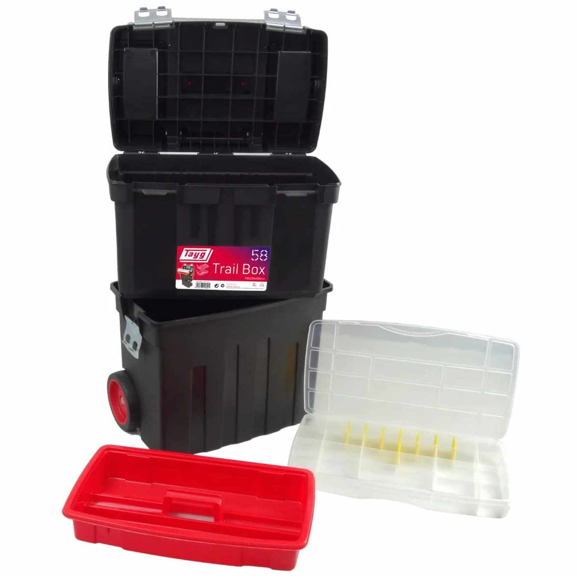 Tayg 58 Trailbox - Caja de Herramientas, Multicolor, Tamaño único