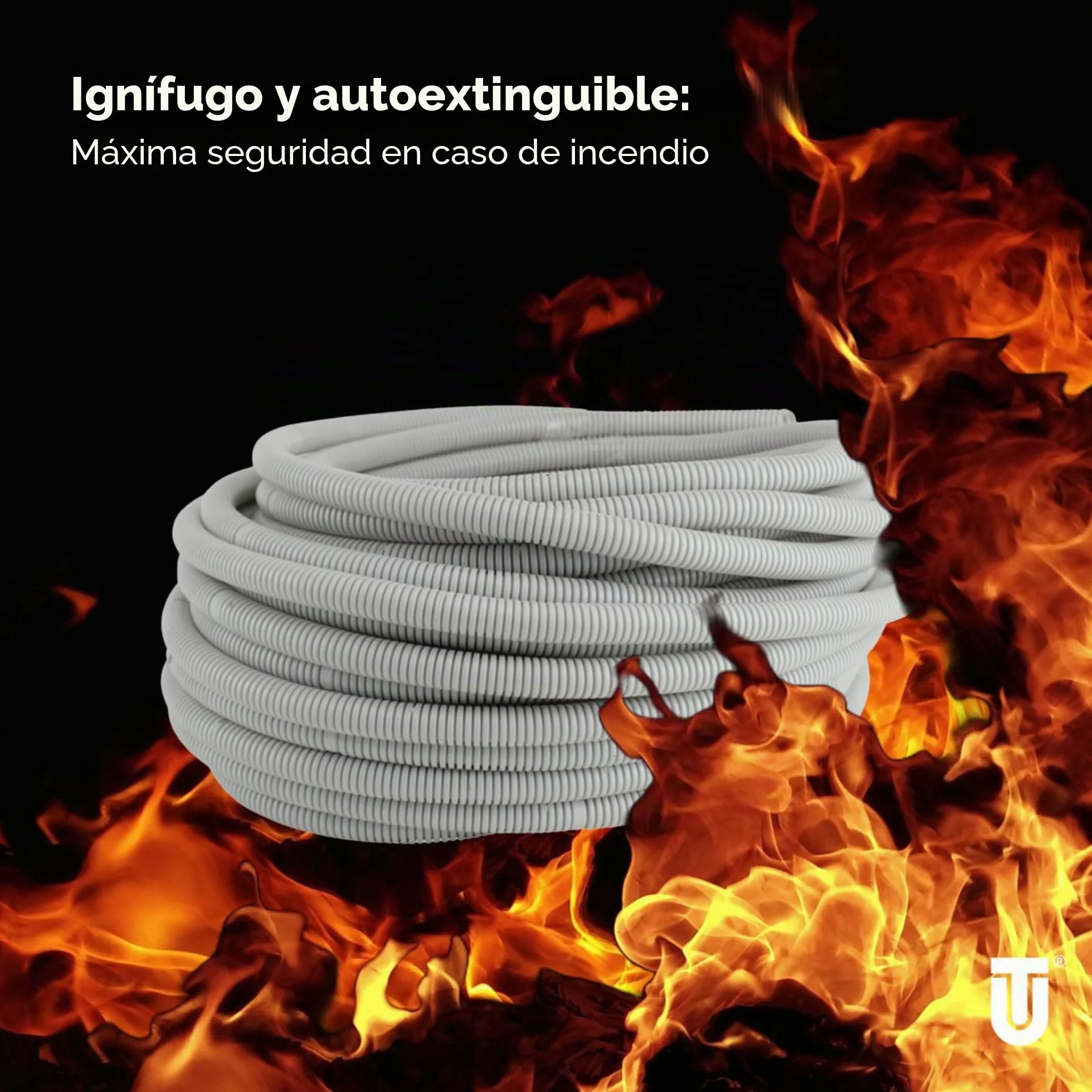 Unitec 407011 - Tubo para cableado eléctrico