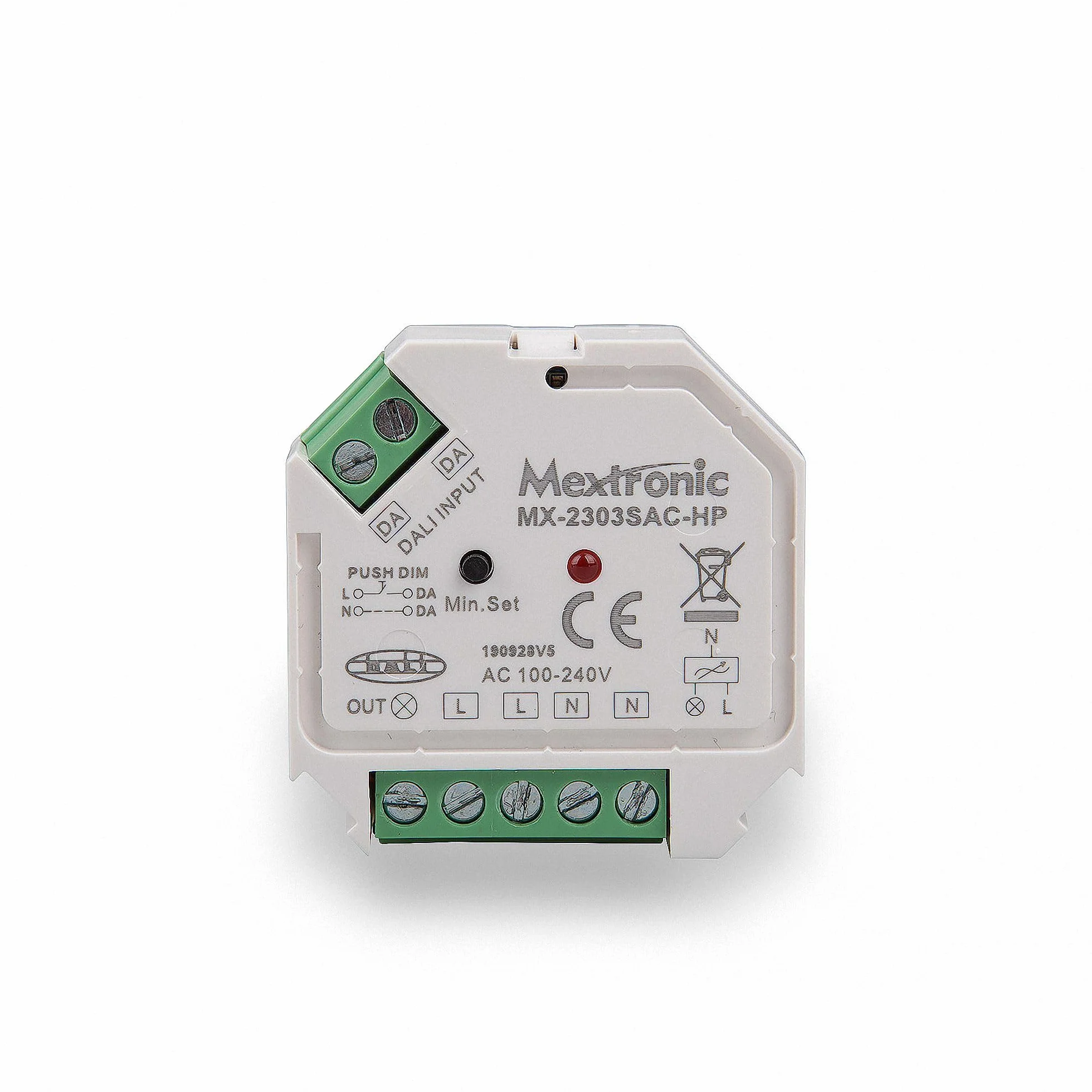 Mextronic DALI - Regulador de fase (SR-2303SAC-HP) 100-240 V CA