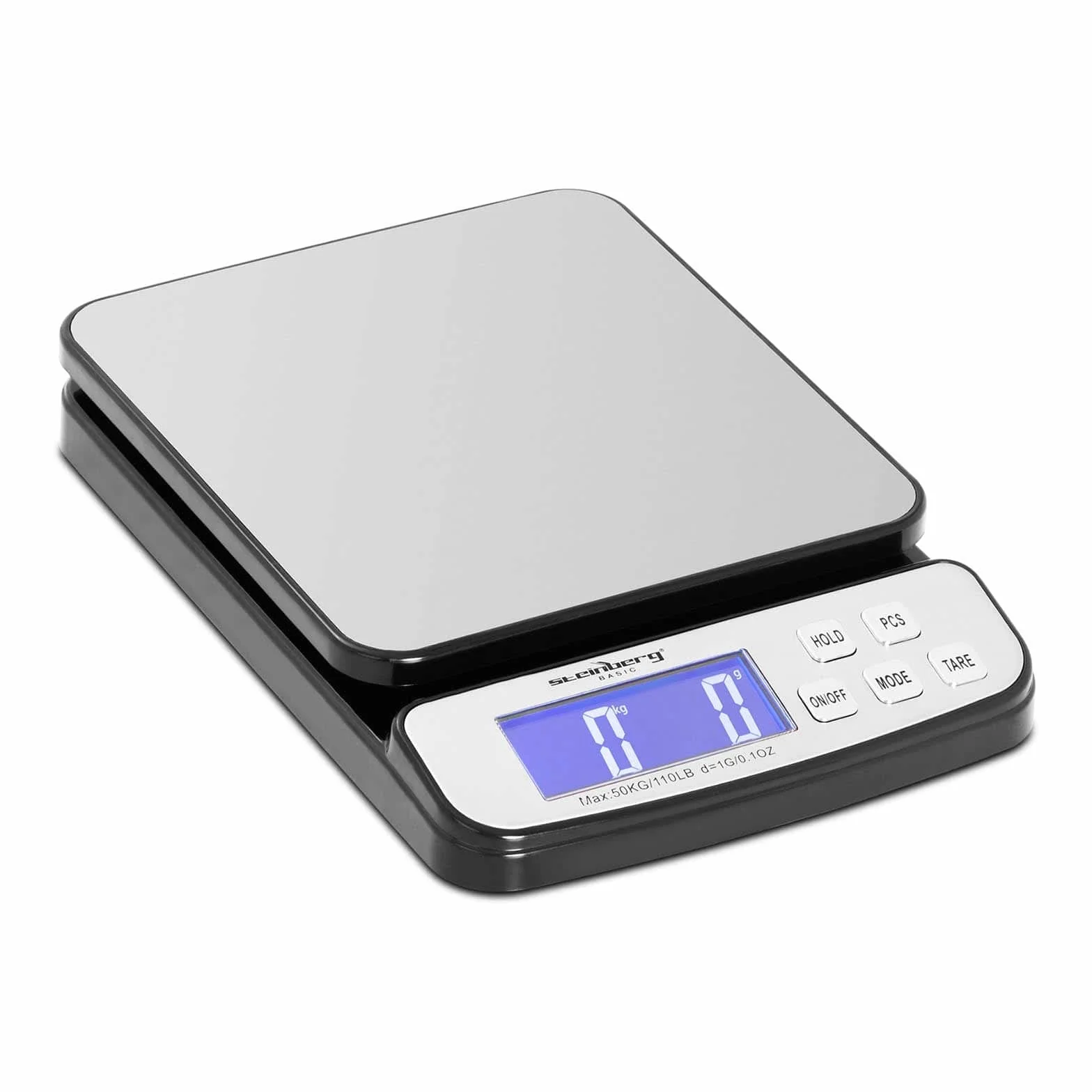 Steinberg Systems Balanza Pesacartas Digital Báscula Para Correo SBS-PT-50000 198x180 mm 5-50 kg Precisión 1 g