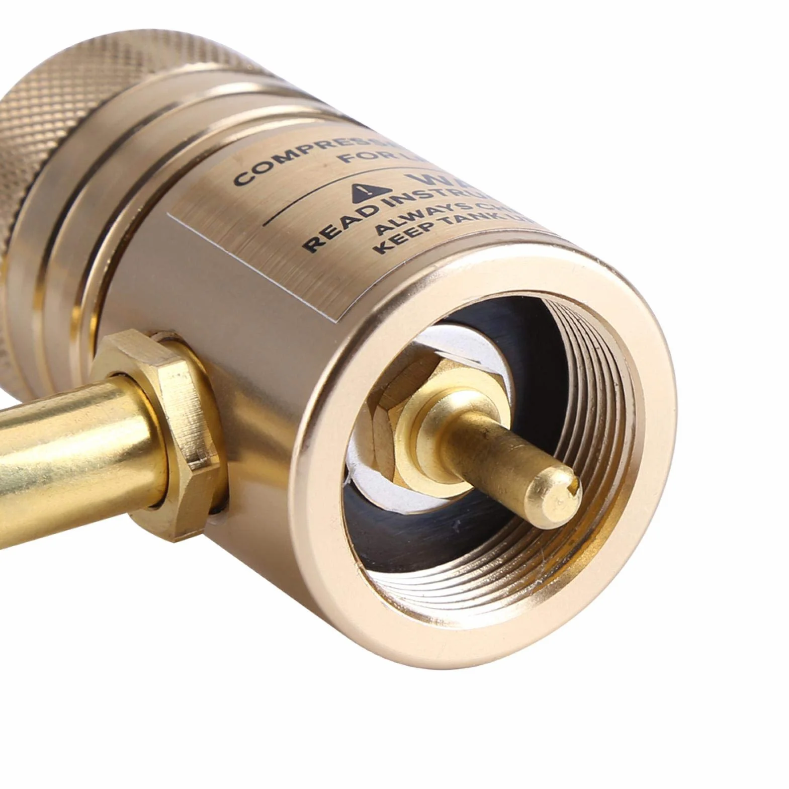 antorcha de Gas, Cabezal de Llama, Antorcha Turbo de Autoencendido, Soldadura Fuerte de Propano, Herramienta para Soldar y Fontanería, Aire Acondicionado