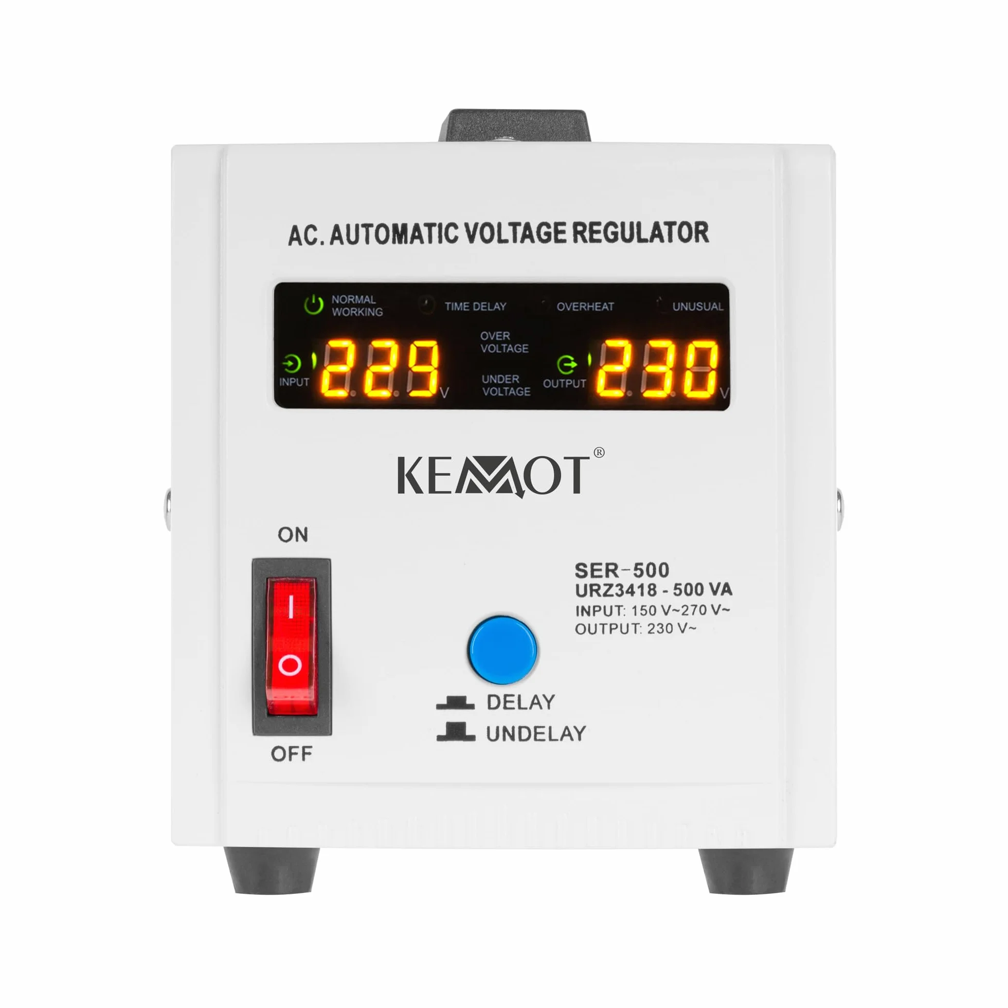 Regulador de Voltaje automático Kemot SER-500