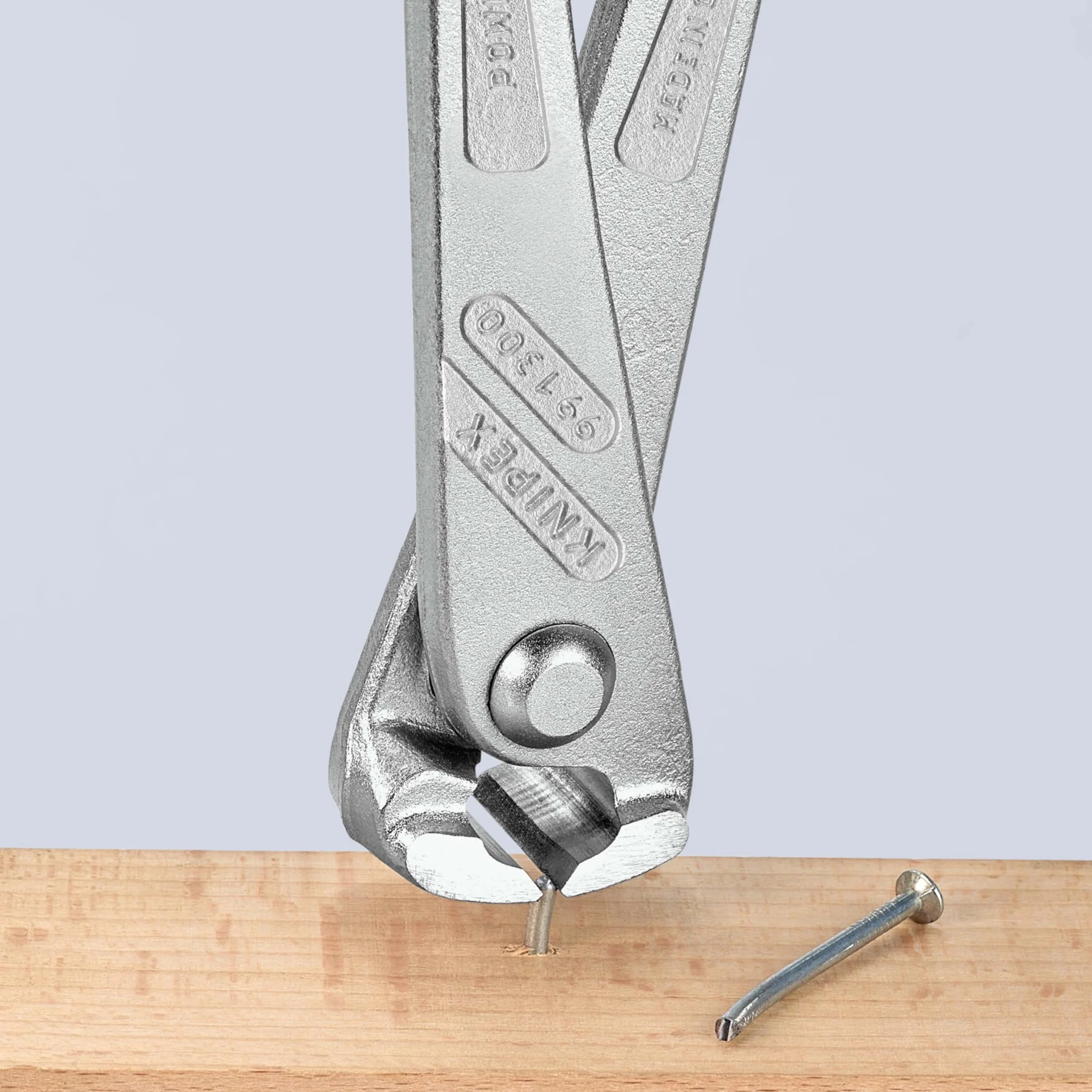 KNIPEX Tenaza rusa de fuerza gran efecto palanca cincado brillante 300 mm, 99 14 300 EAN