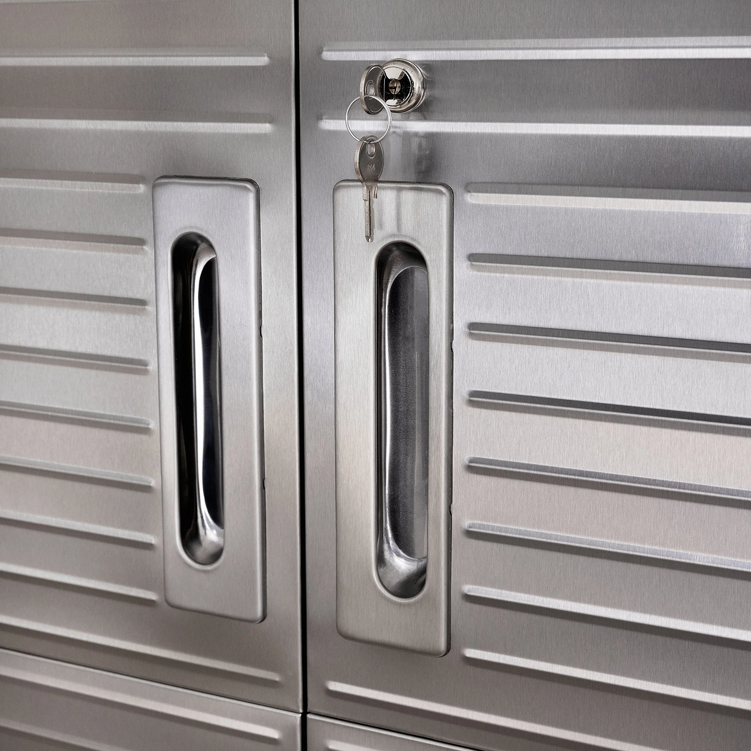 Seville Classics UltraHD Mega Gabinete de Almacenamiento 121,9 x 60,9 x 182,9 cm Grafito