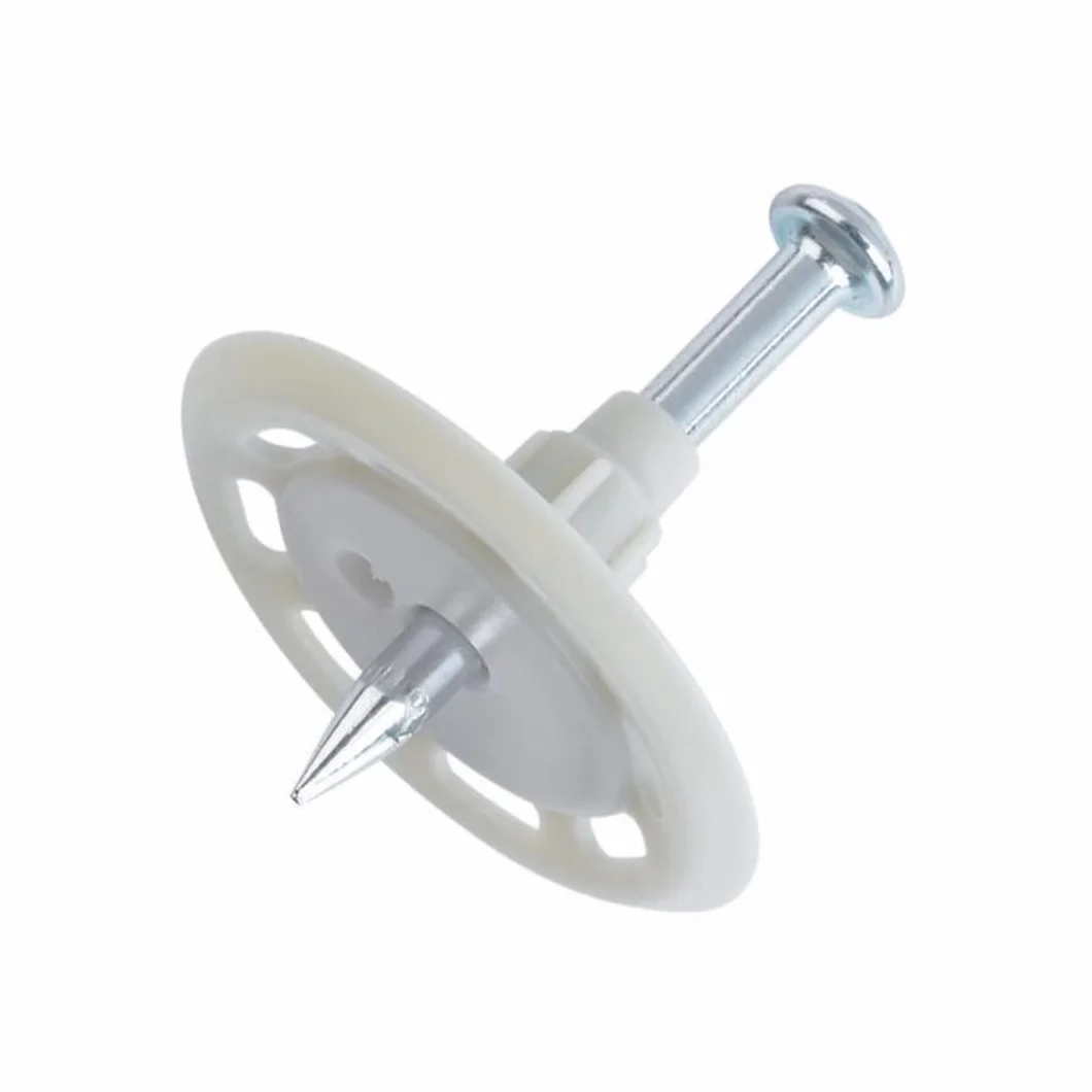 Index FPC303708 - Clavos con arandela de plastico 30 mm para fijacion de geotextiles 3,8 x 37 - waher 8,5+30