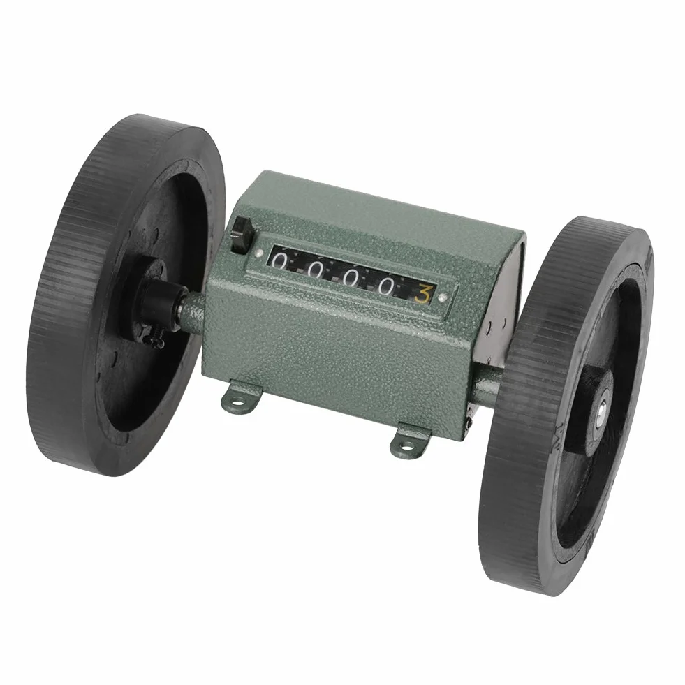 Contador de distancia con 5 dígitos, rango 0-9999,9 m, velocidad máxima de 200 RPM, modelo Z96-F, rueda de medición para levantamiento topográfico, construcción y medición de tierras.